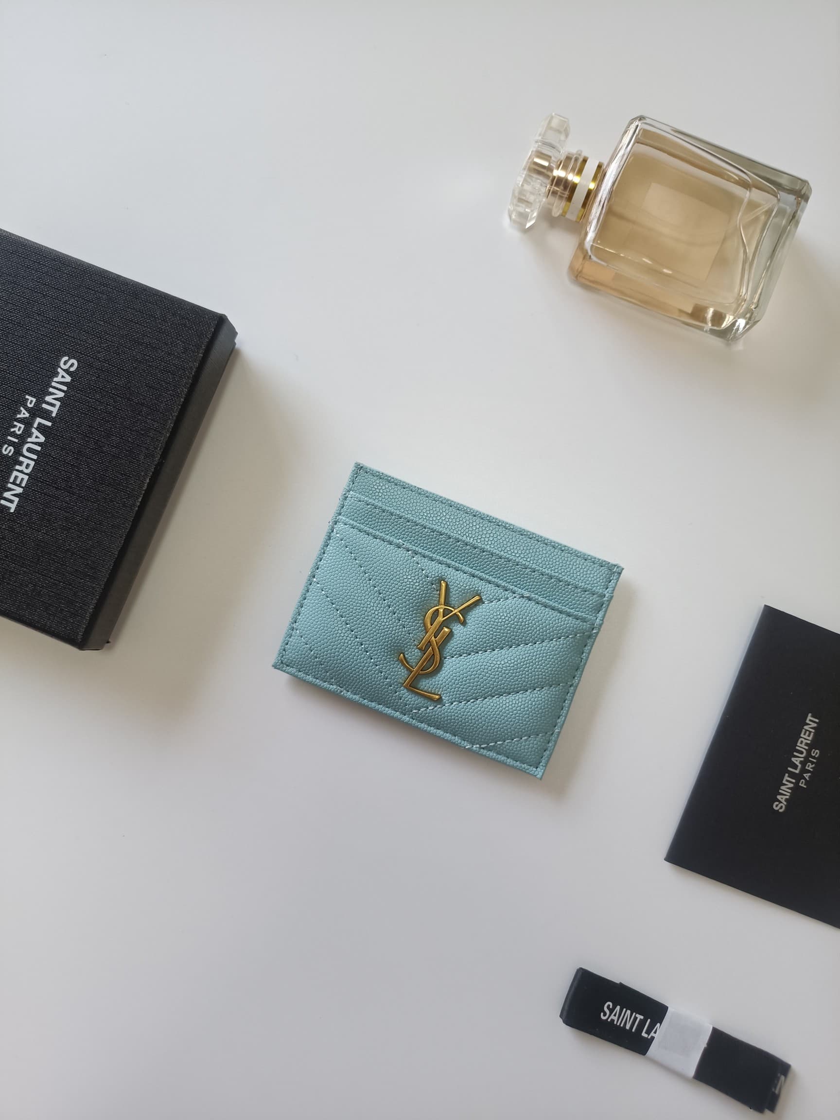 Saint Laurent Gold Wallet 423291