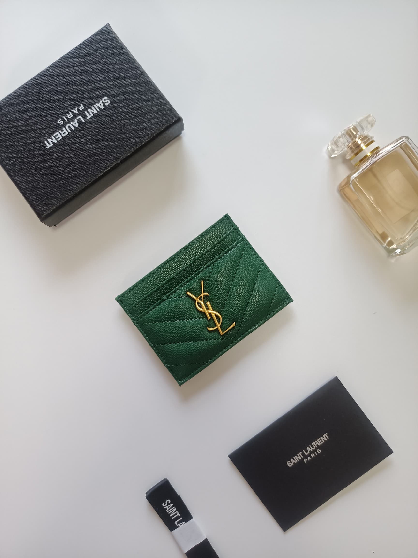 Saint Laurent Gold Wallet 423291