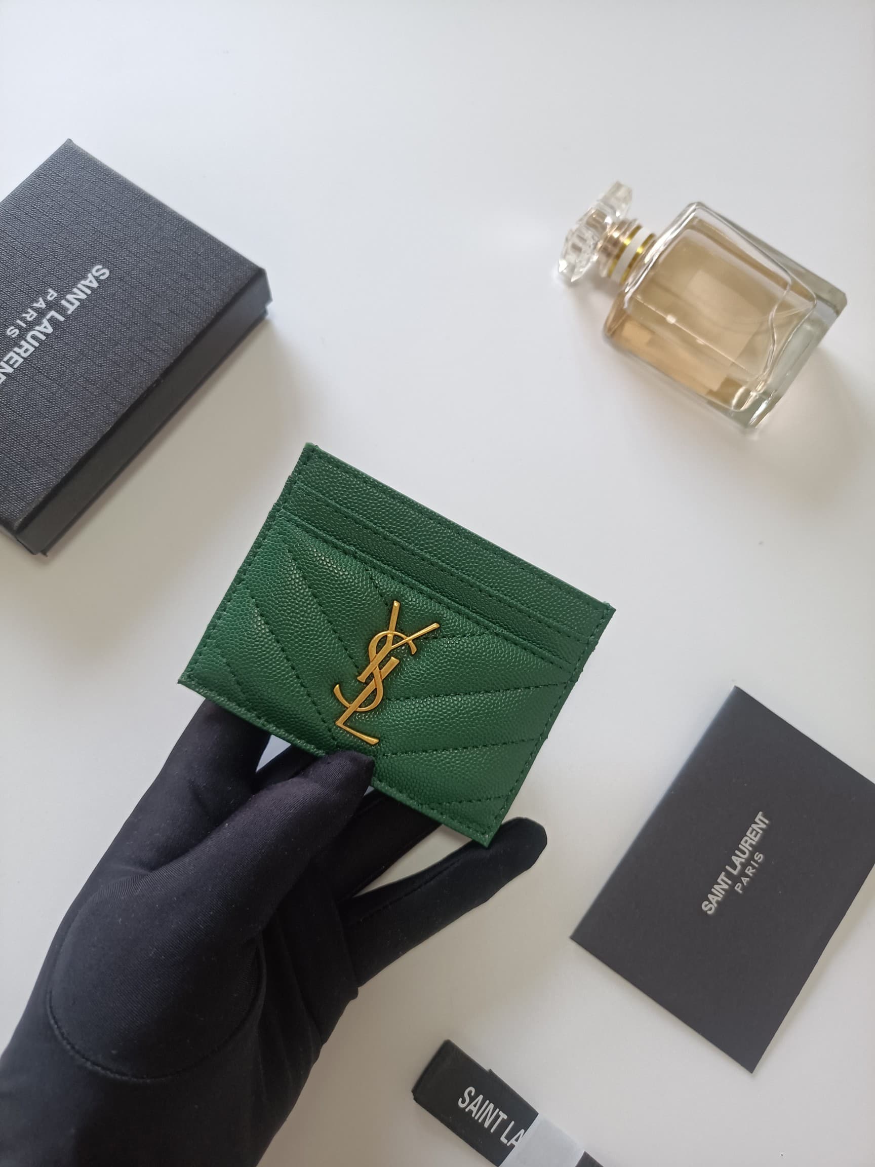 Saint Laurent Gold Wallet 423291