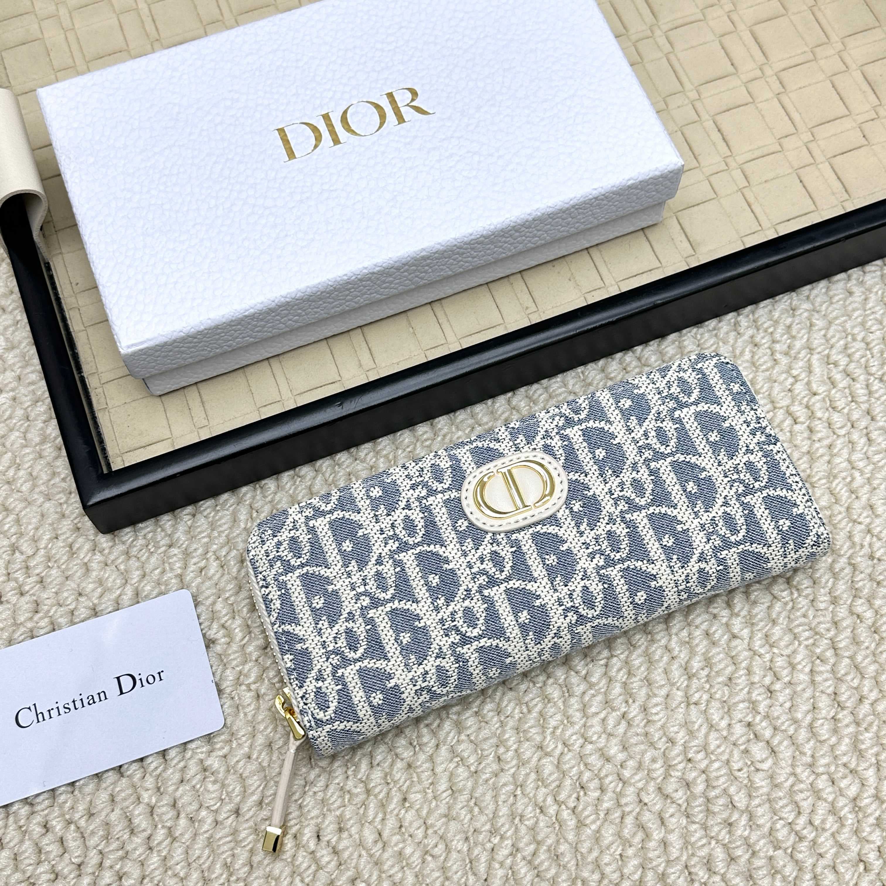 Dior Blue Wallet S2189