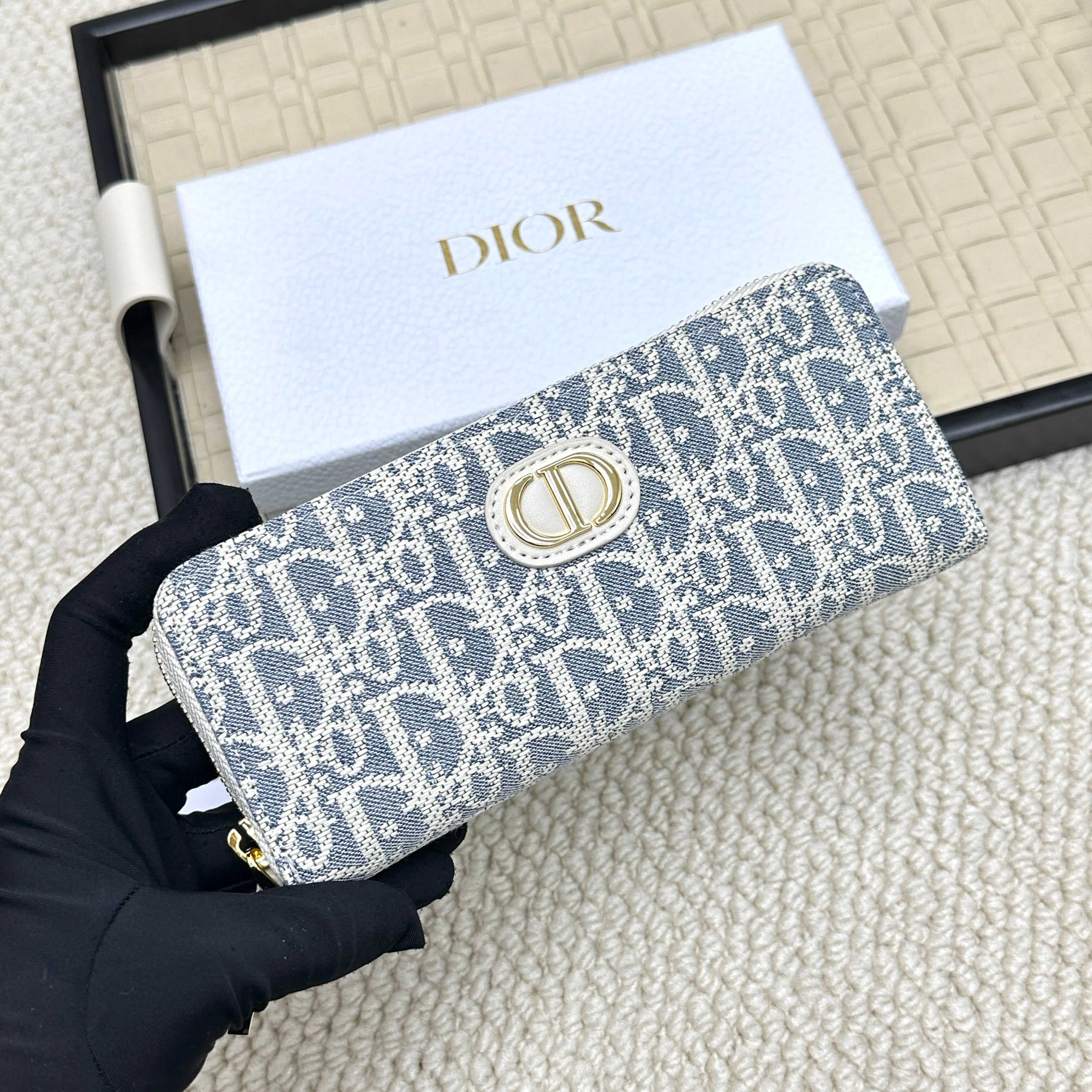 Dior Blue Wallet S2189