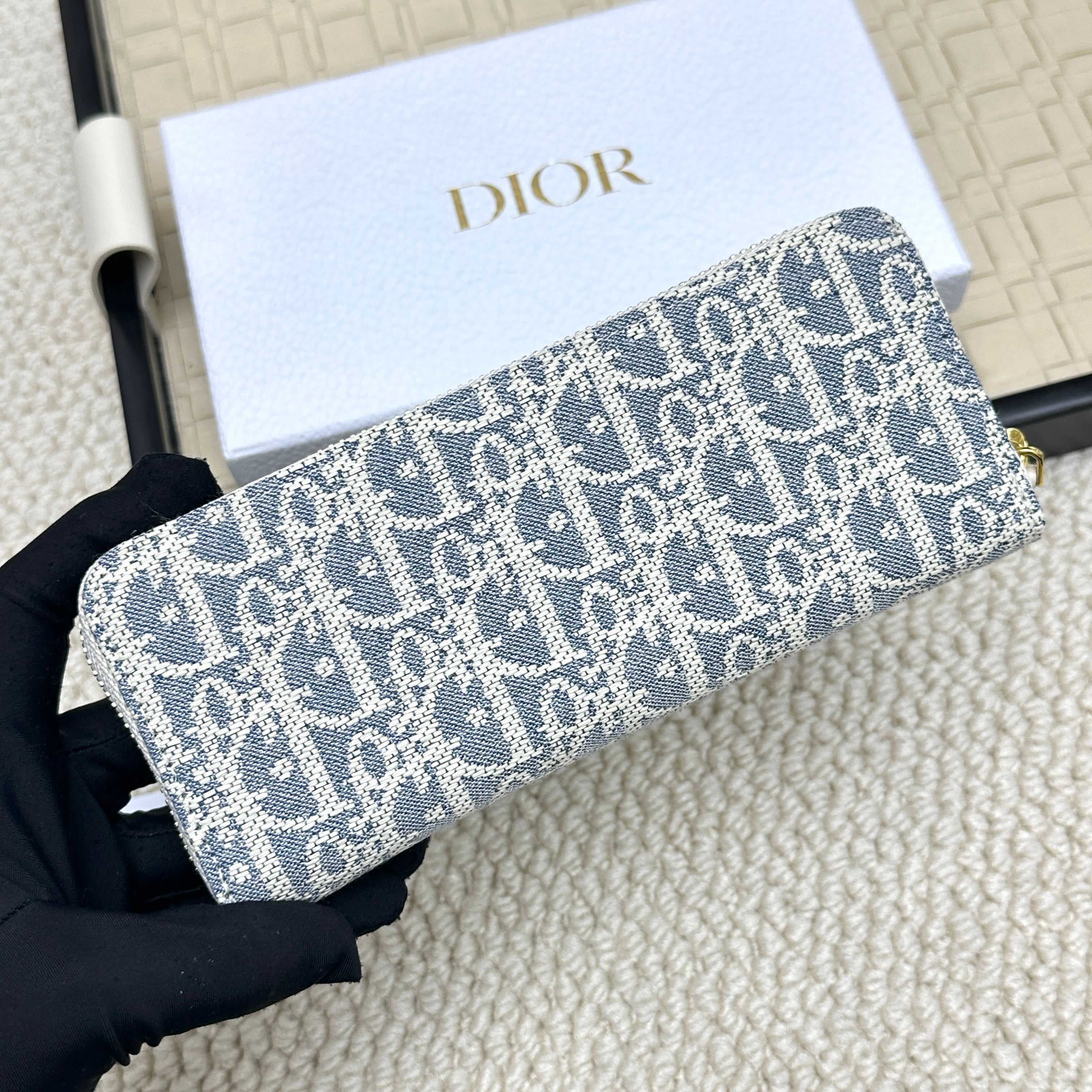 Dior Blue Wallet S2189
