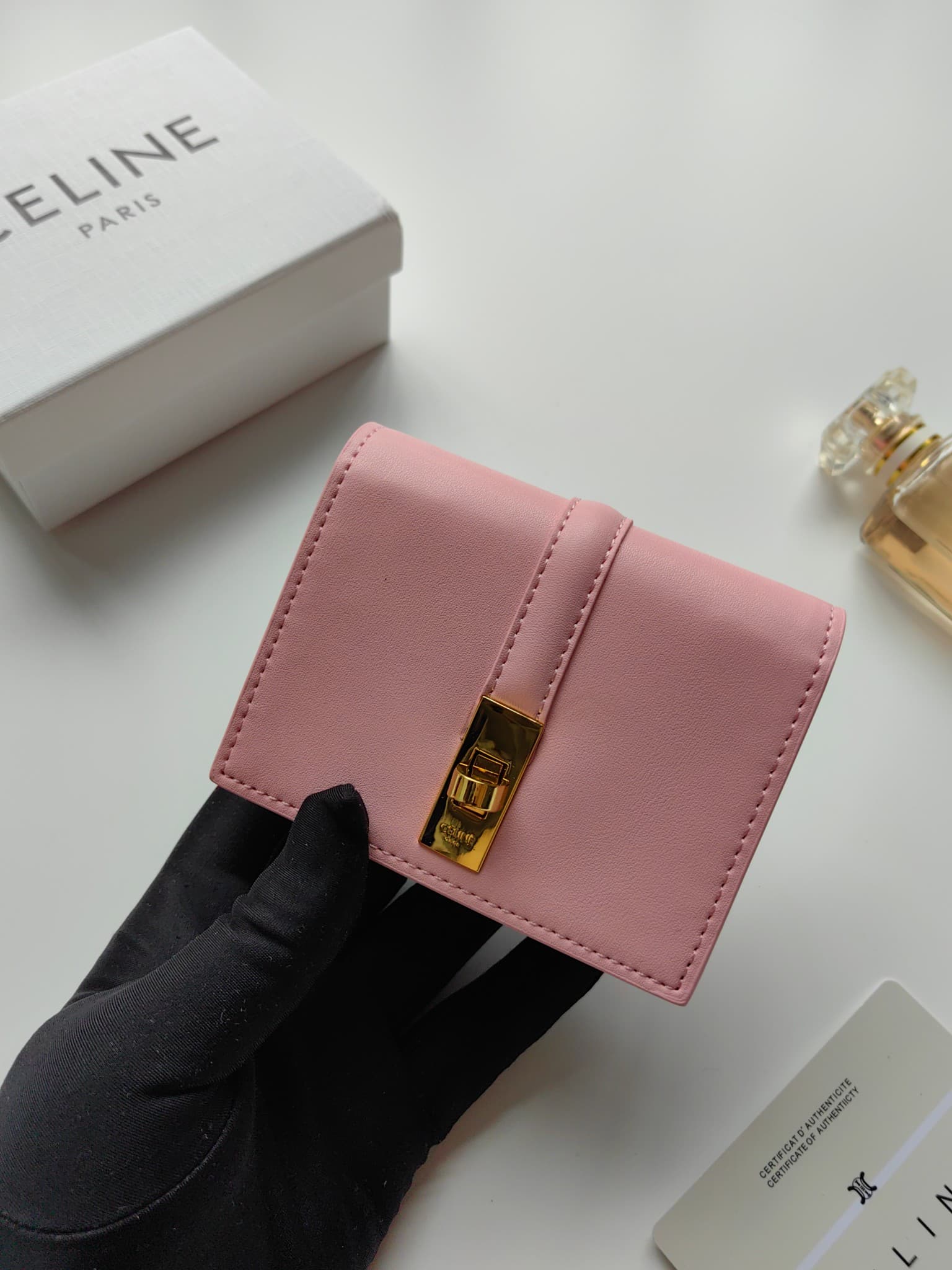 Celine Cream Wallet M473