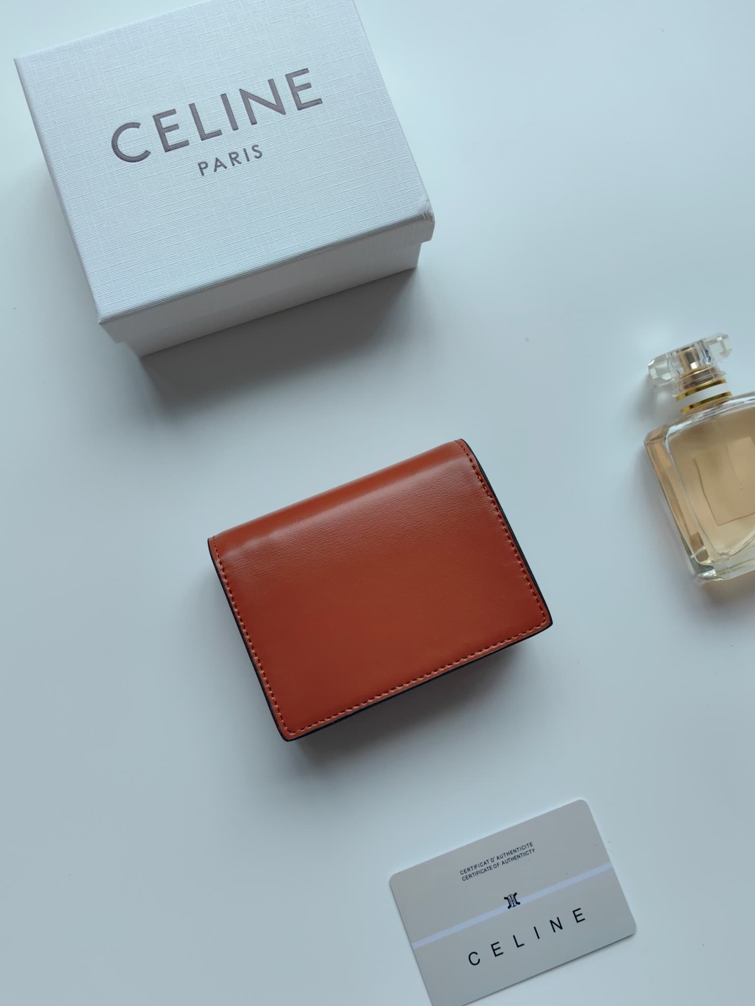 Celine Cream Wallet N063