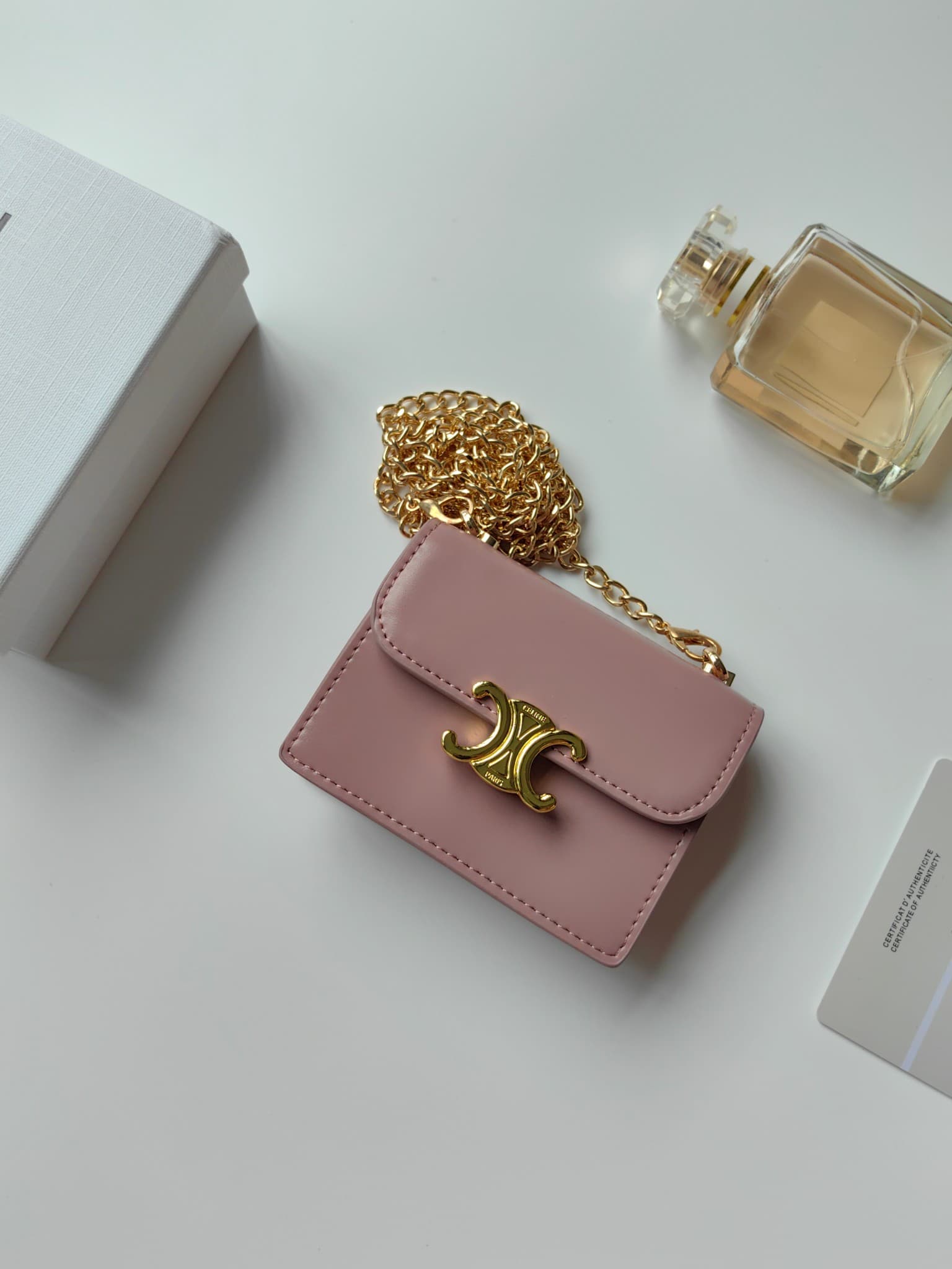 Celine Cream Crossbody Bag N062