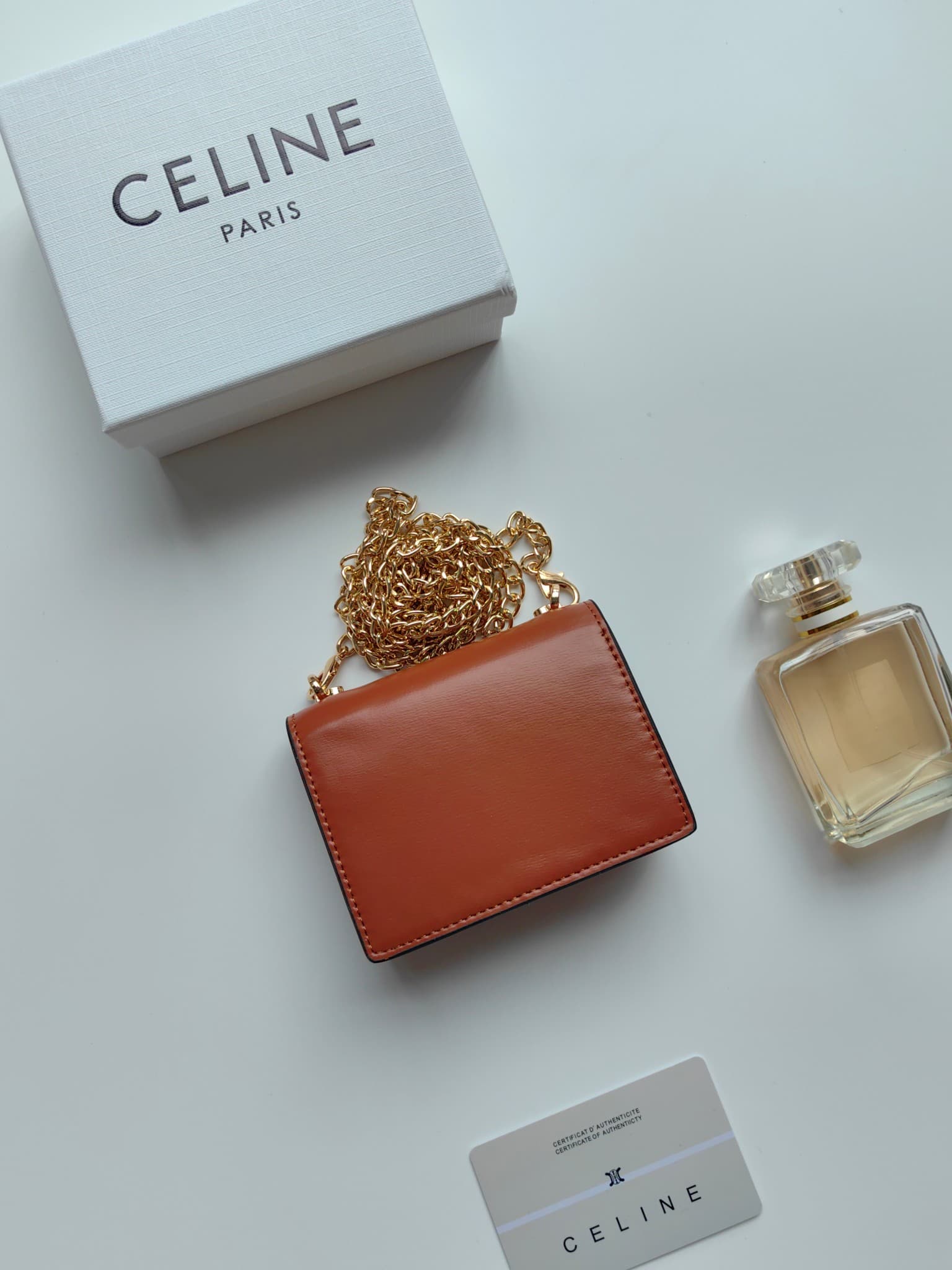 Celine Cream Crossbody Bag N062