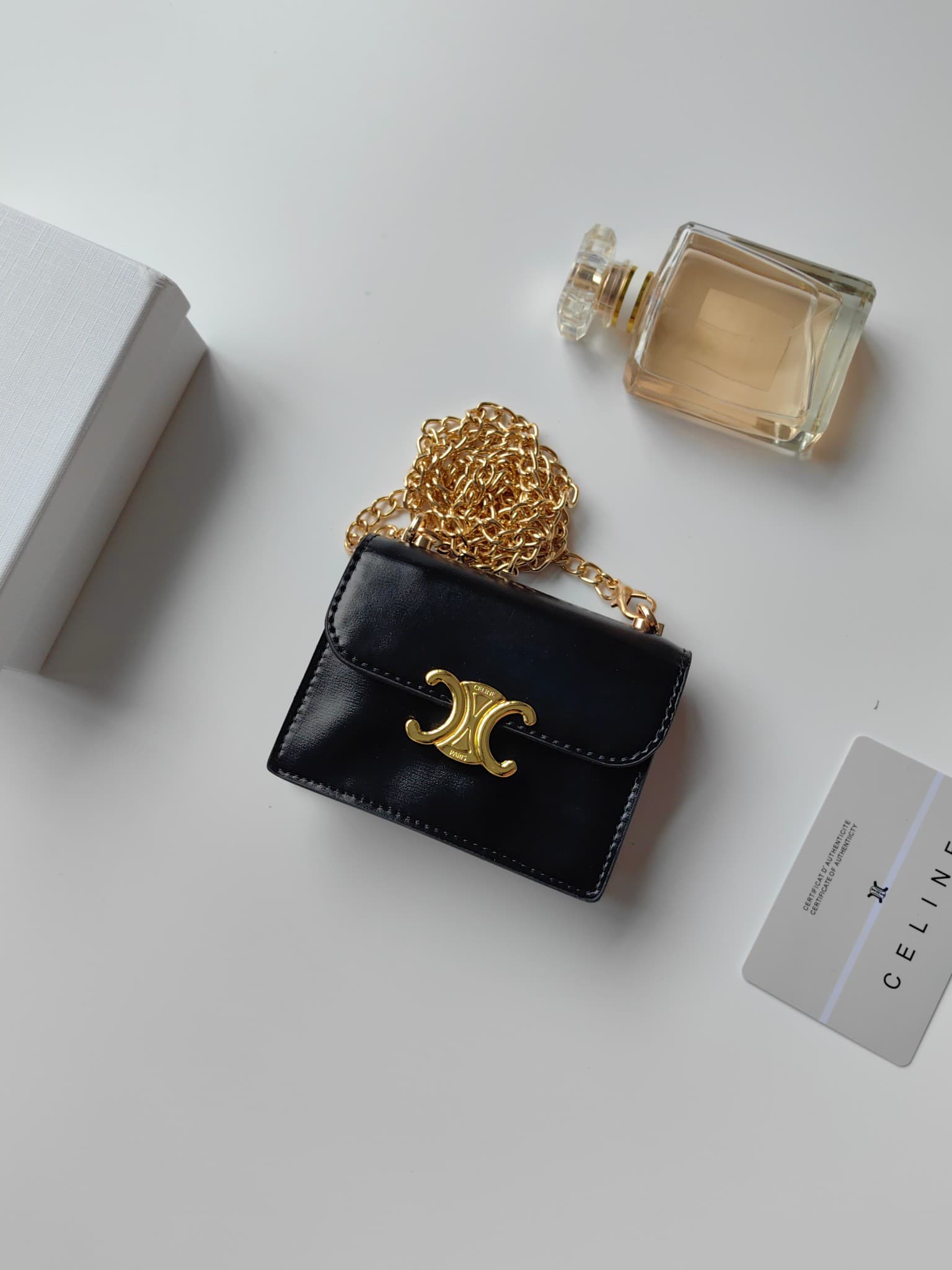 Celine Cream Crossbody Bag N062