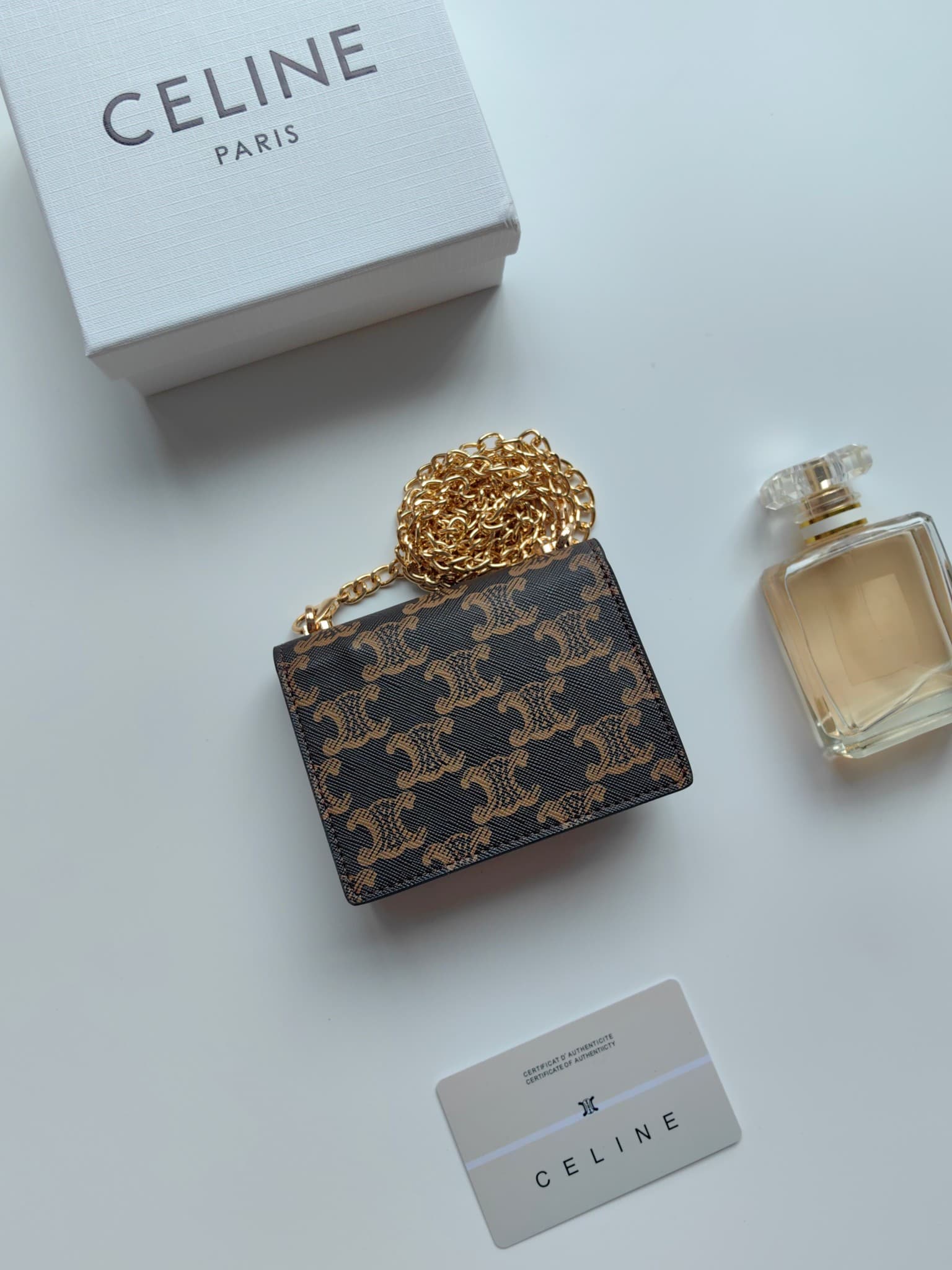 Celine Cream Crossbody Bag N062