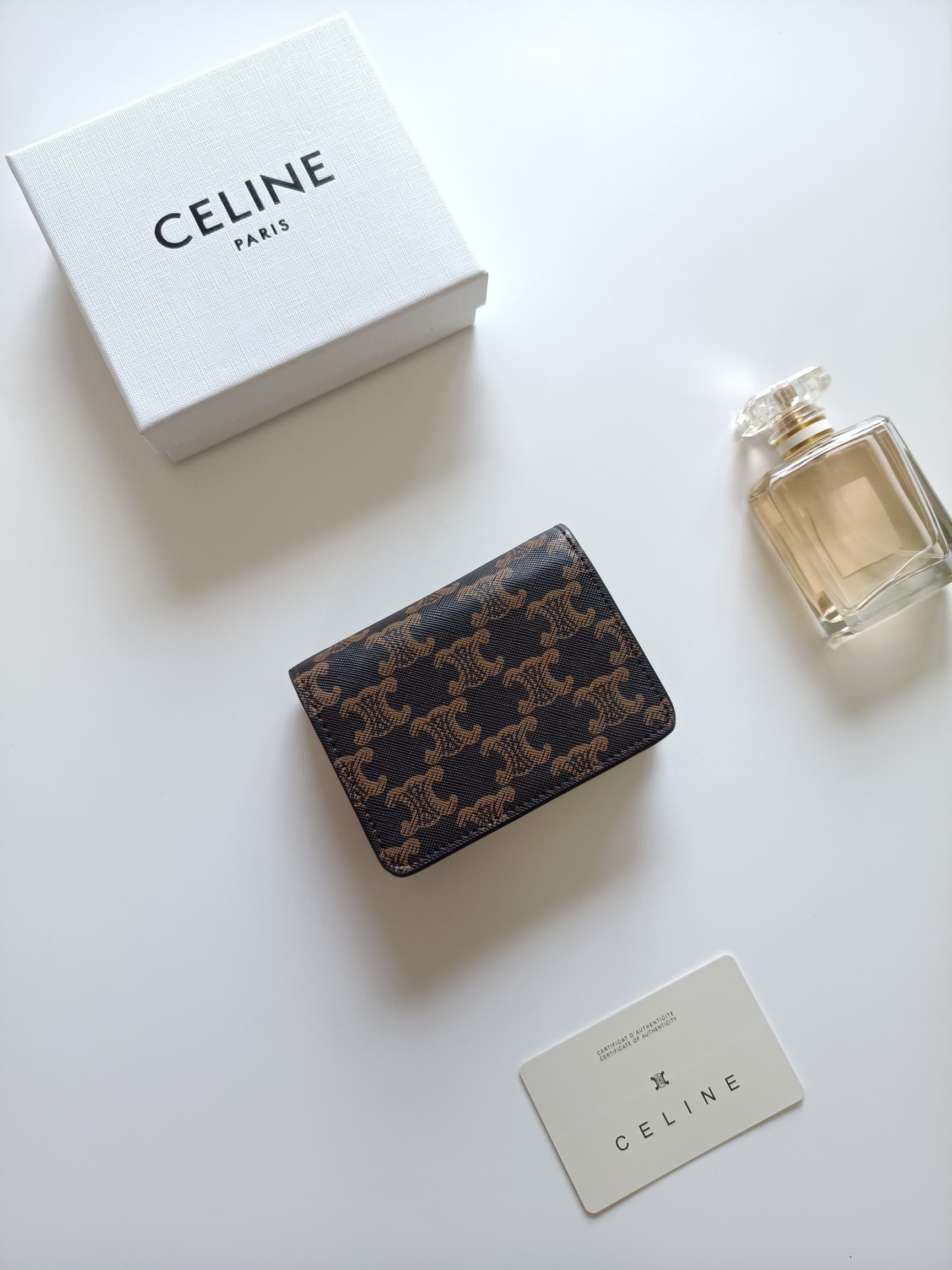 Celine Gold Wallet K623