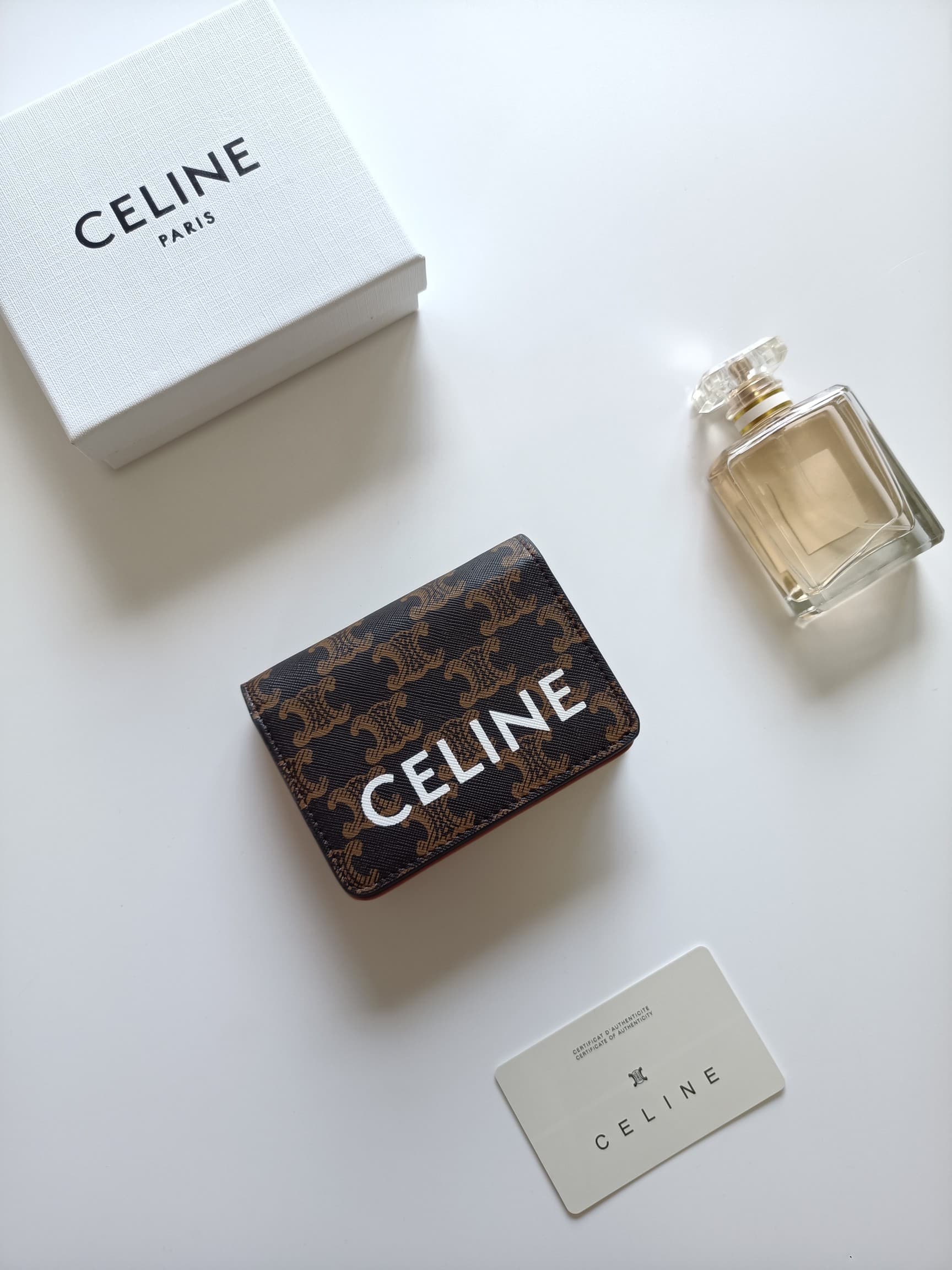 Celine Gold Wallet K623