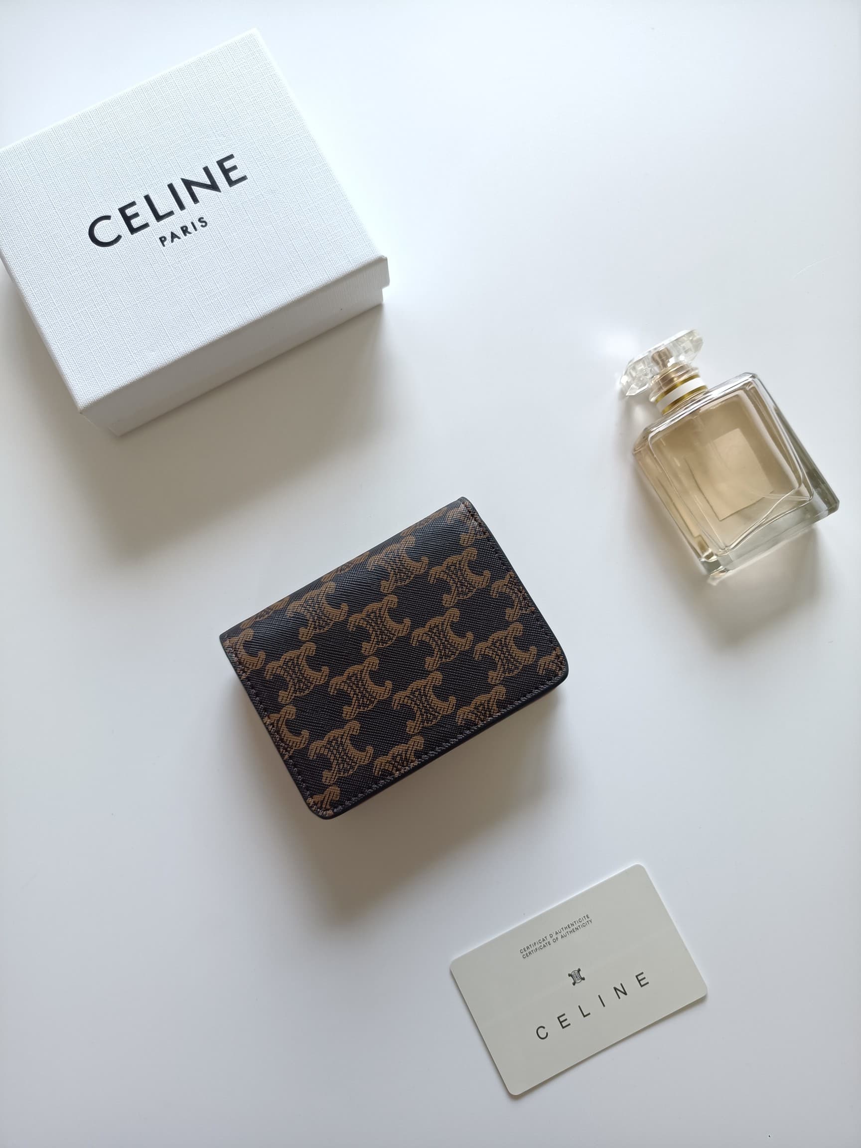 Celine Gold Wallet K623