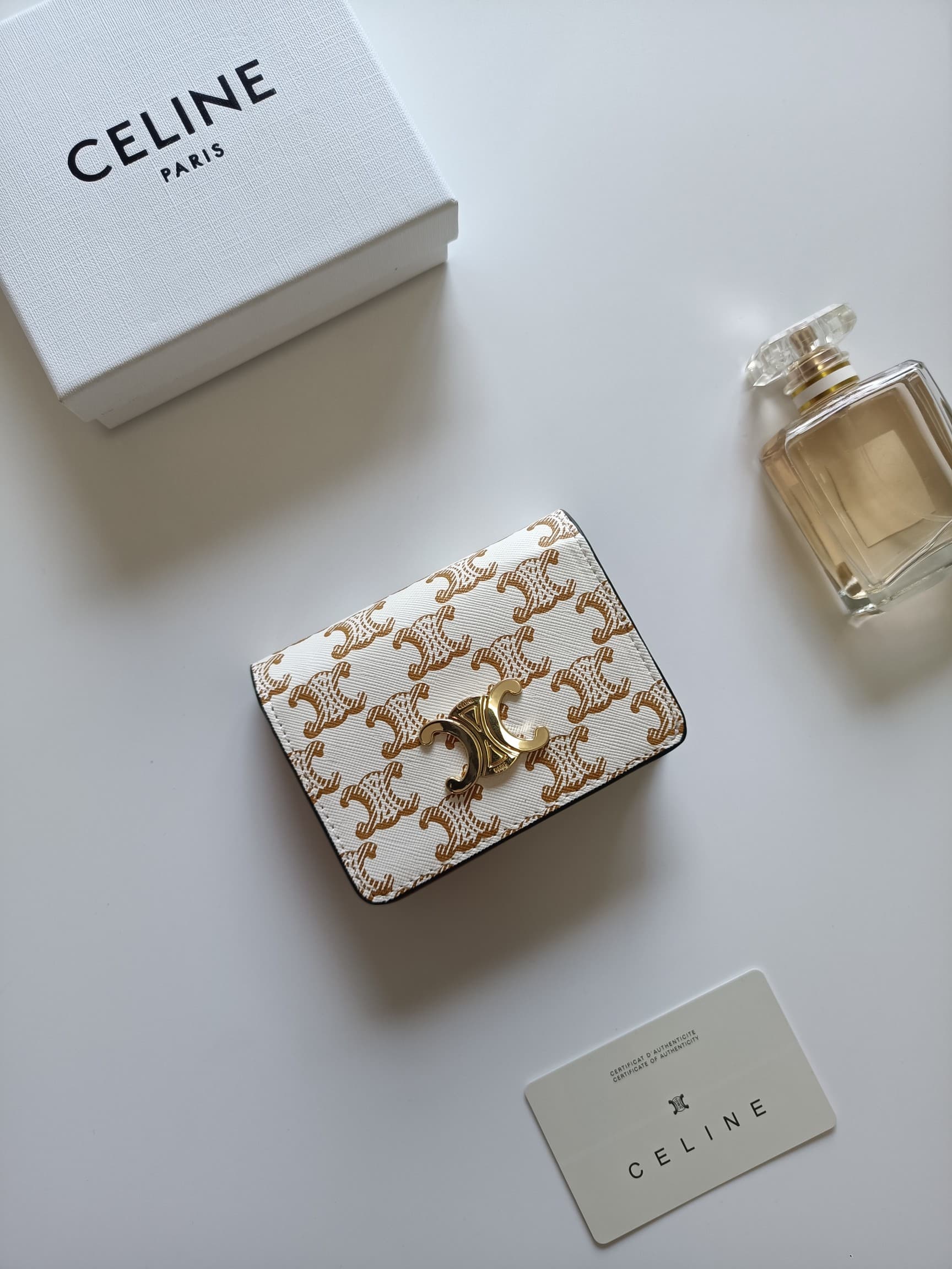 Celine Gold Wallet K623