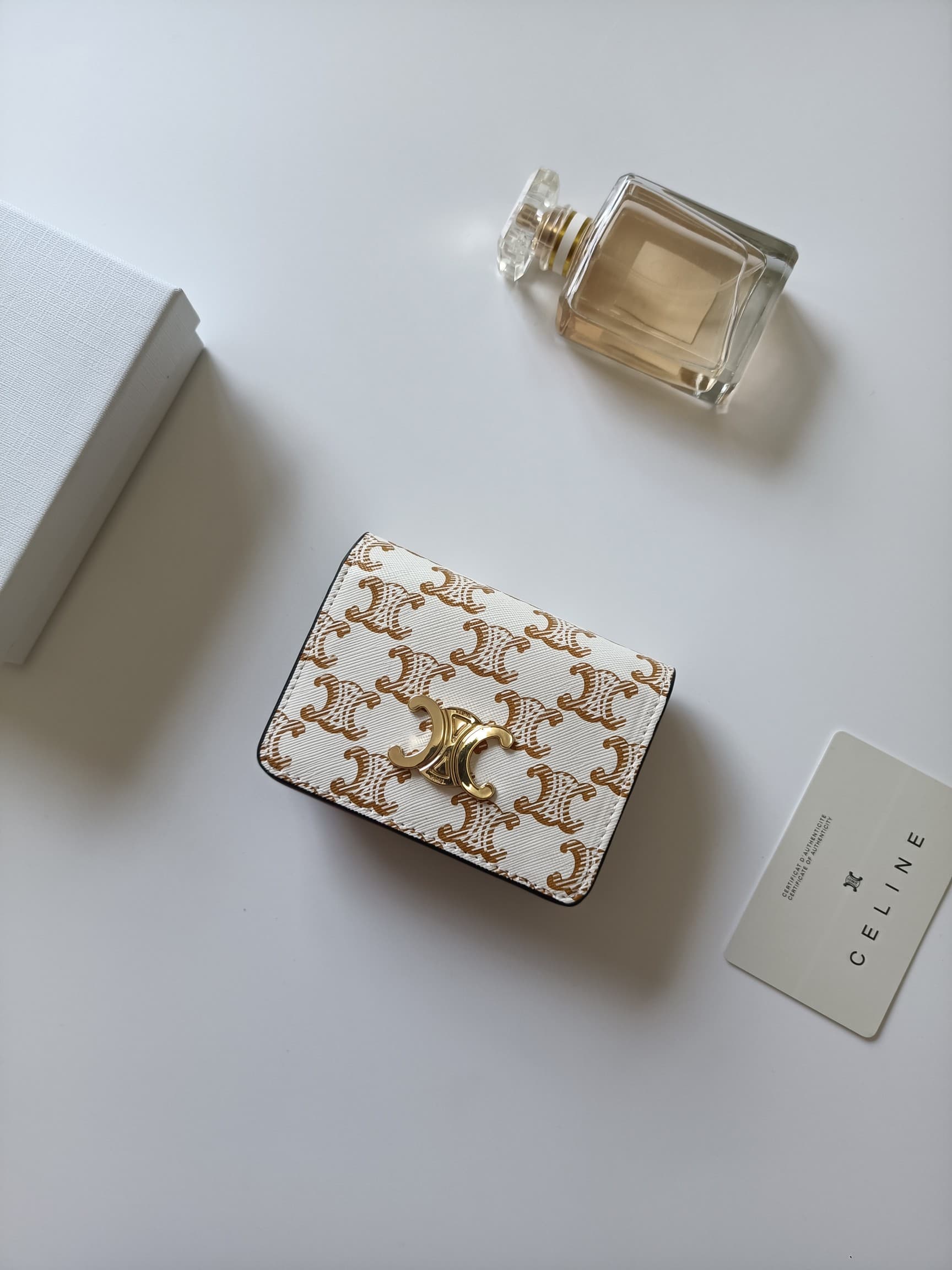 Celine Gold Wallet K623