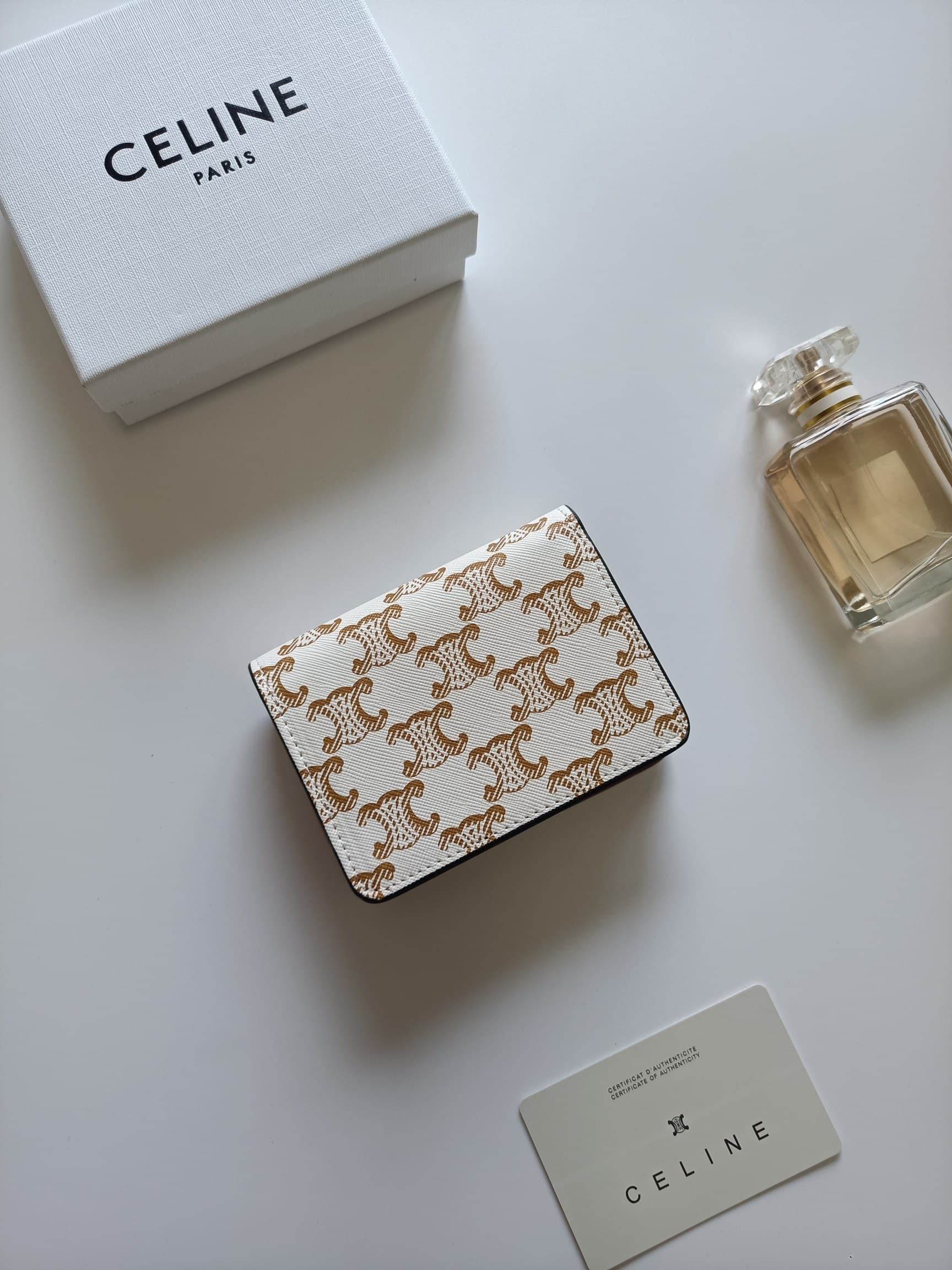 Celine Gold Wallet K623