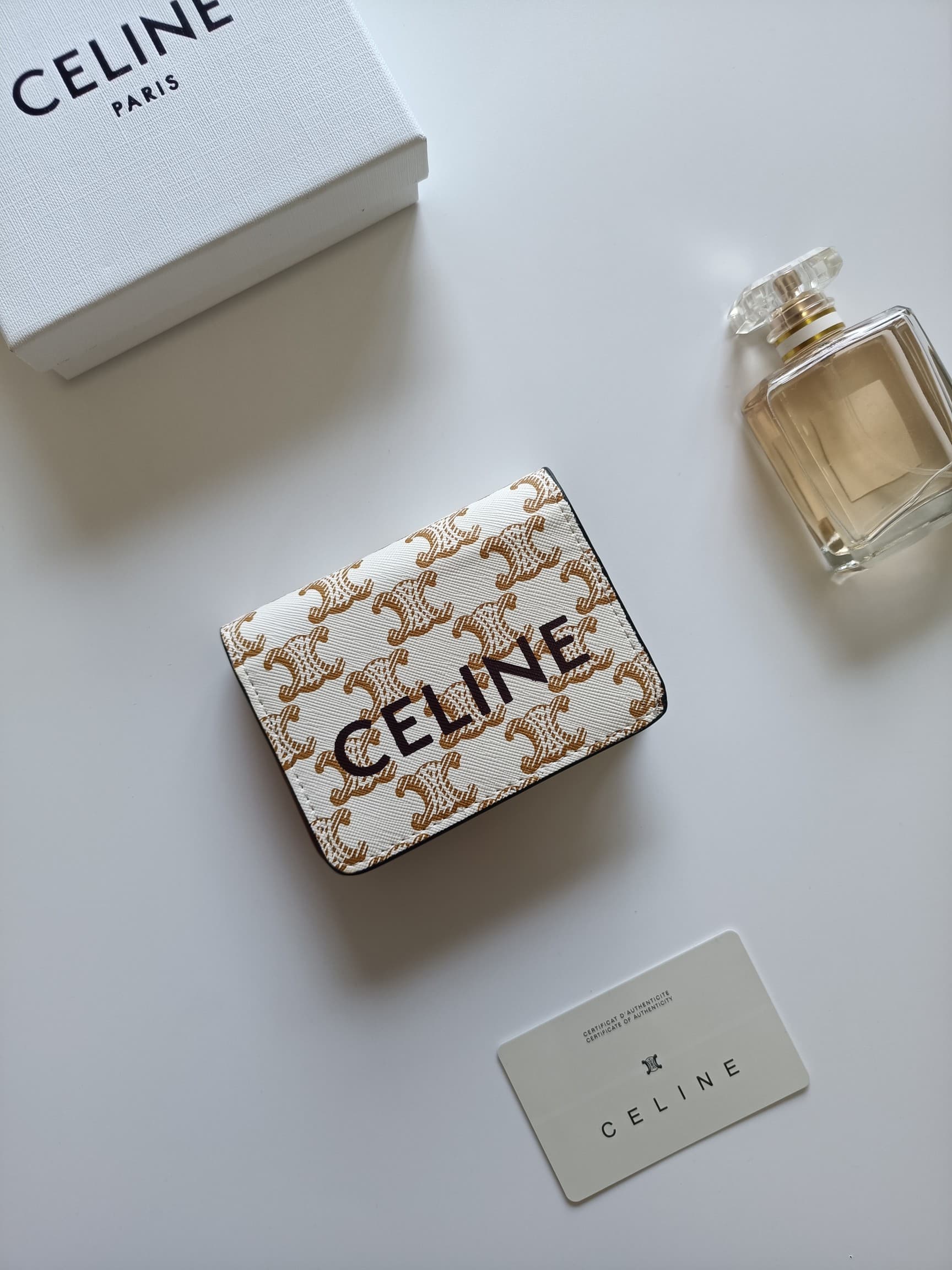 Celine Gold Wallet K623