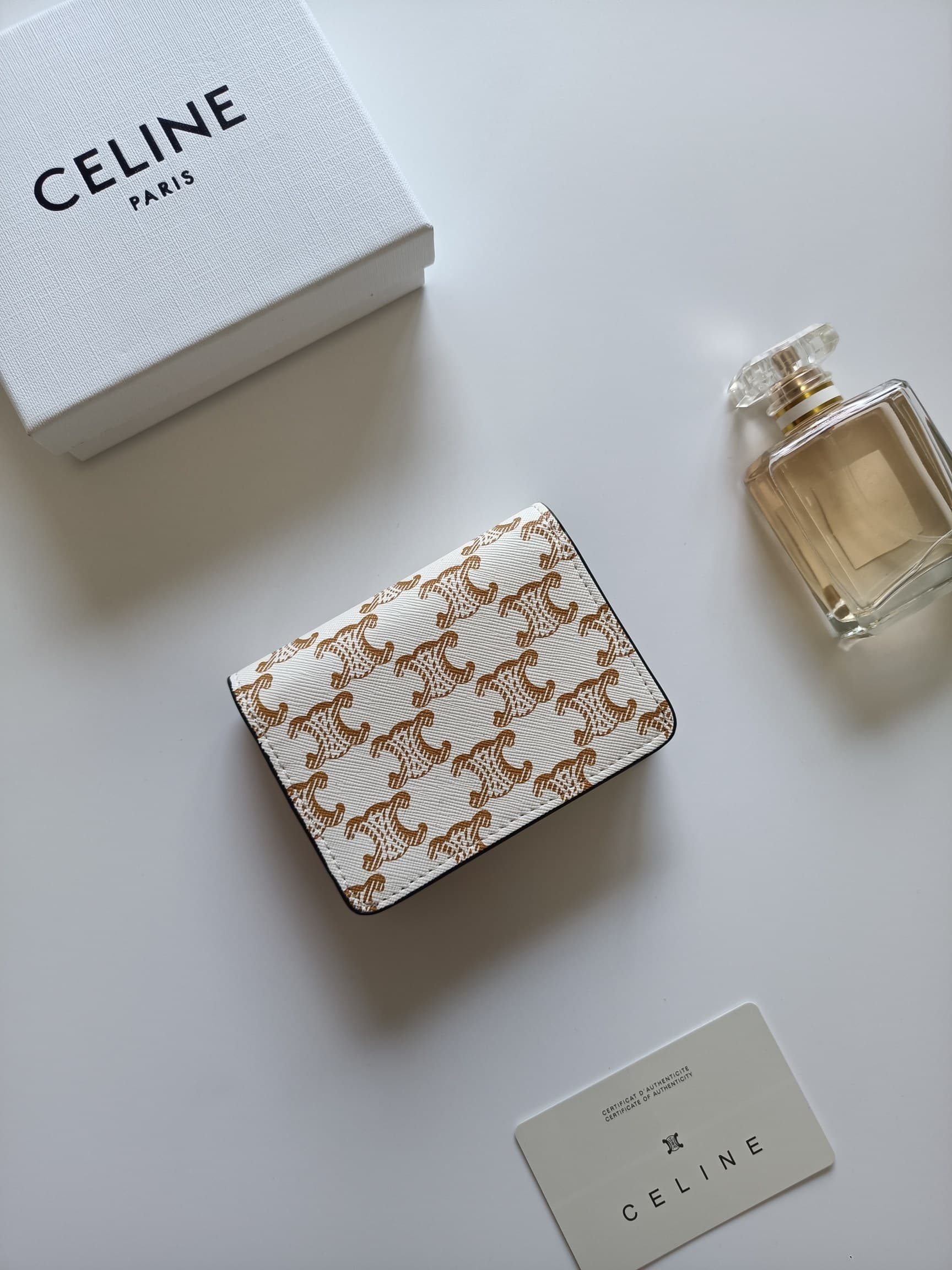 Celine Gold Wallet K623