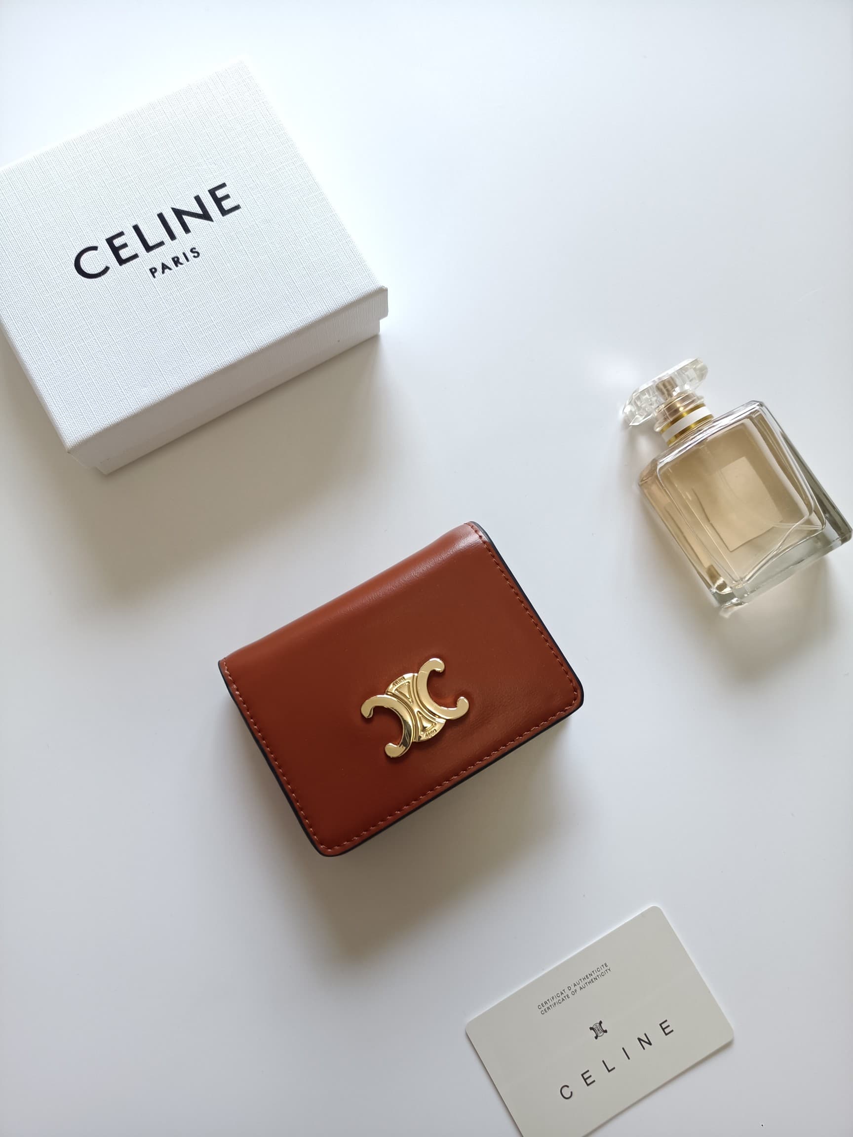 Celine Gold Wallet K623