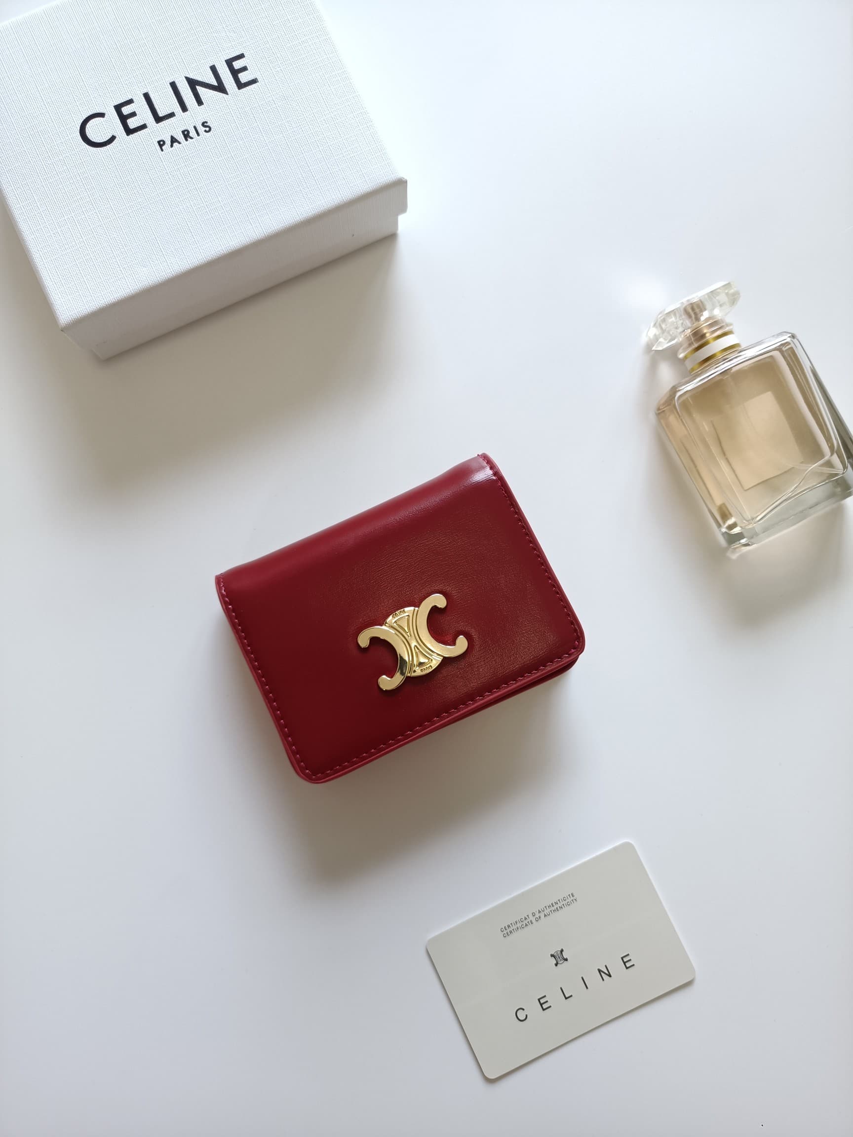 Celine Gold Wallet K623