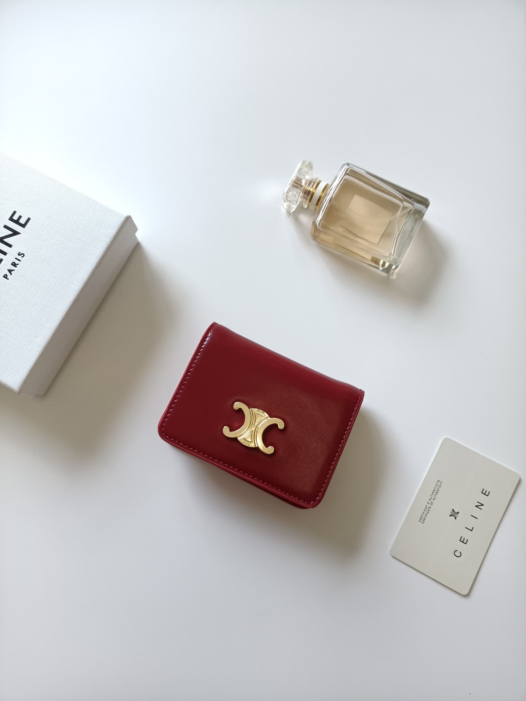Celine Gold Wallet K623