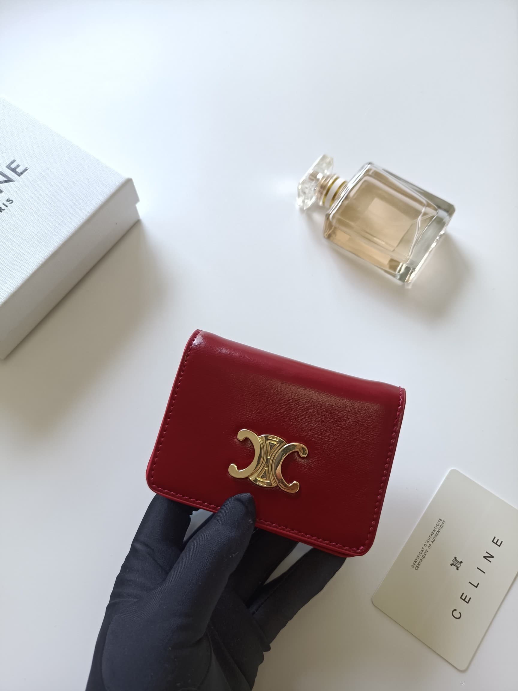 Celine Gold Wallet K623