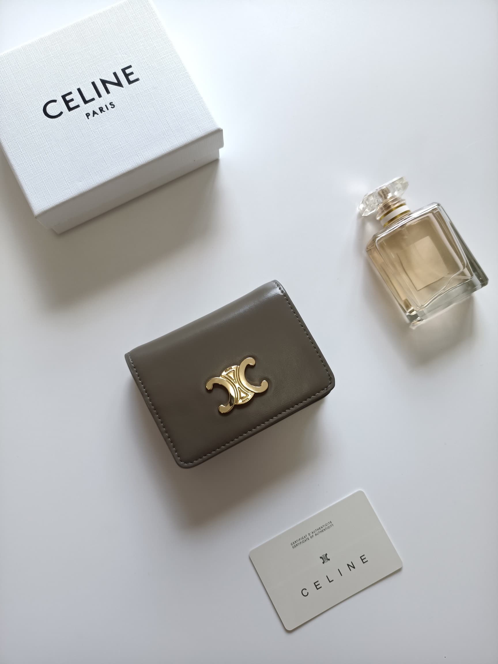 Celine Gold Wallet K623