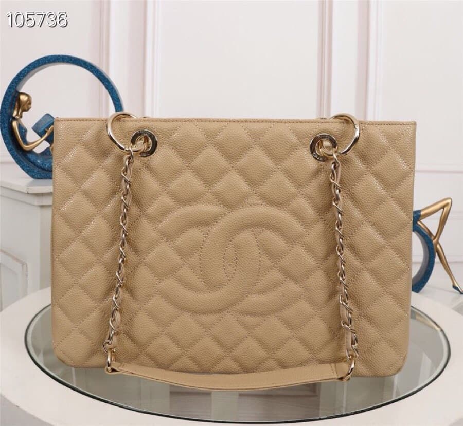 Chanel Gold Tote Bag