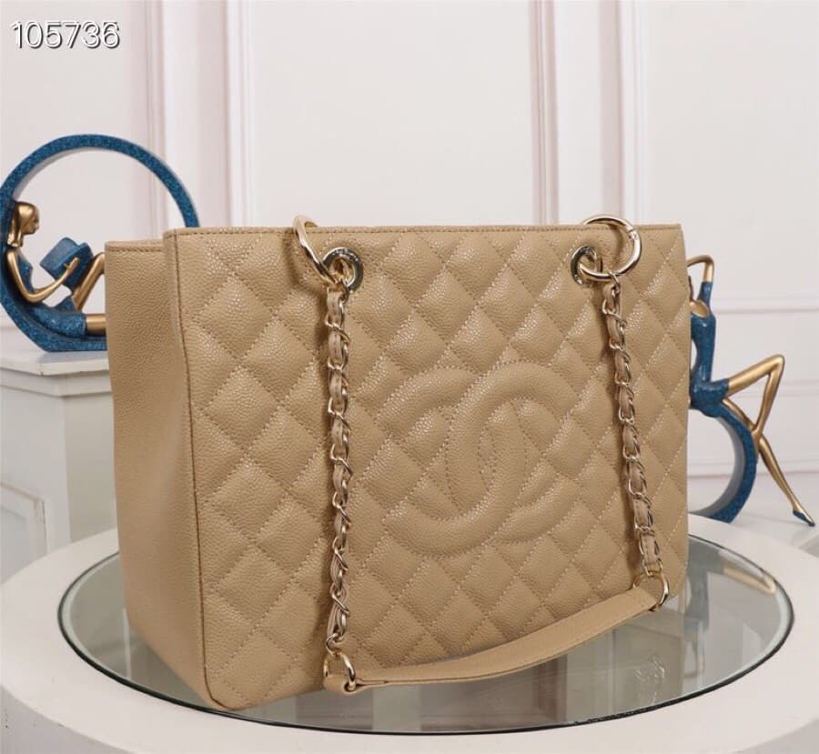 Chanel Gold Tote Bag