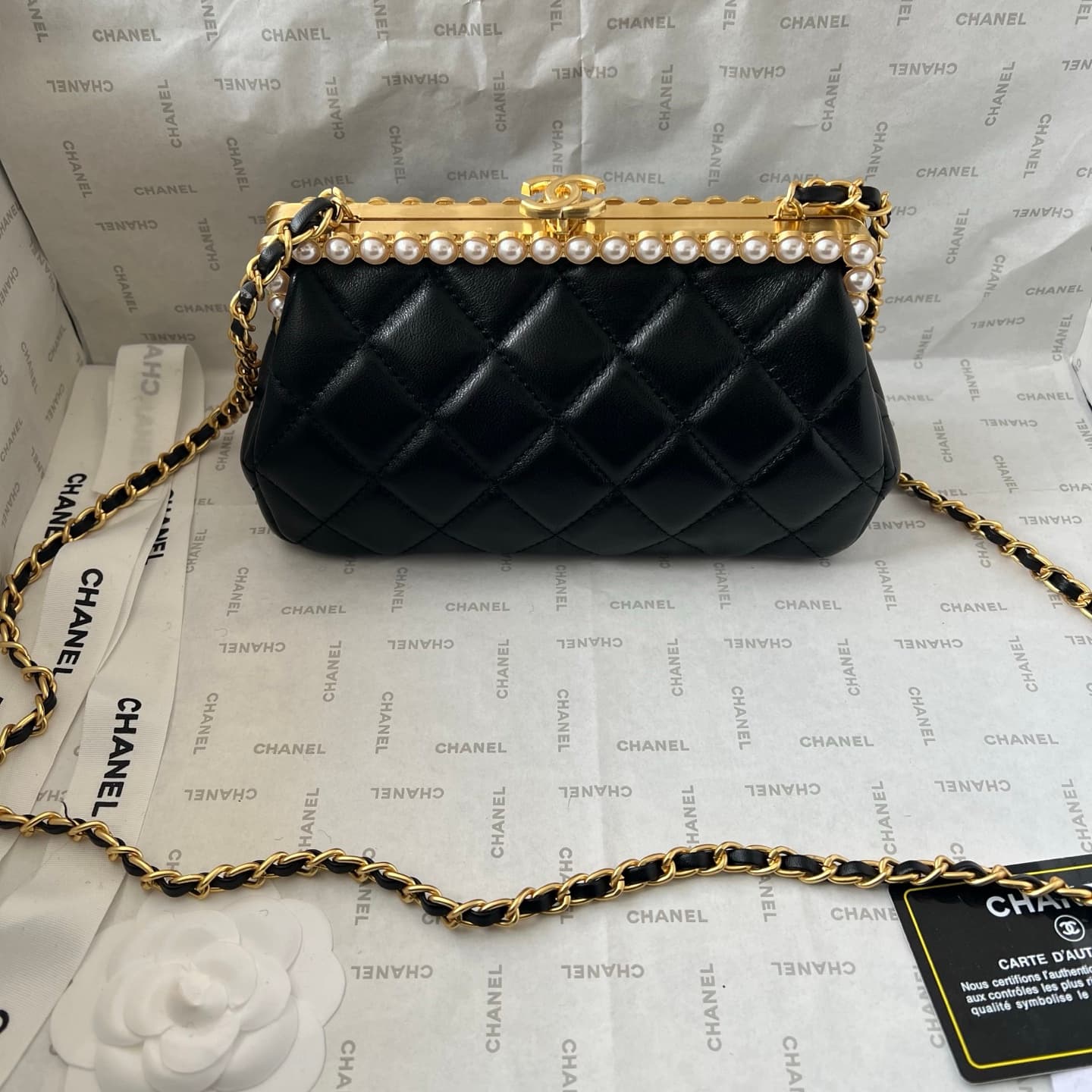 Chanel White Crossbody Bag 1266