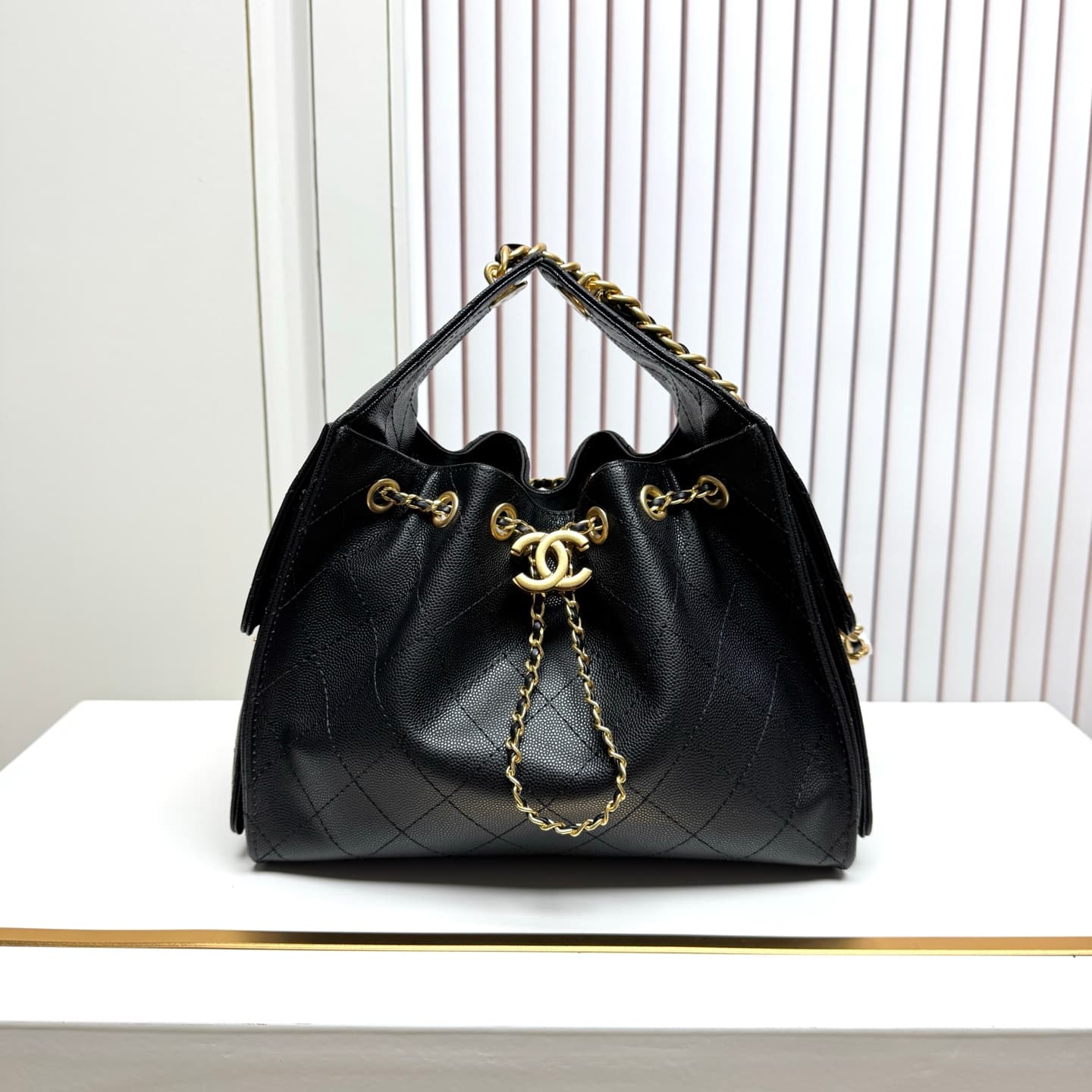 Chanel Black Small Shoulder Bag 6318