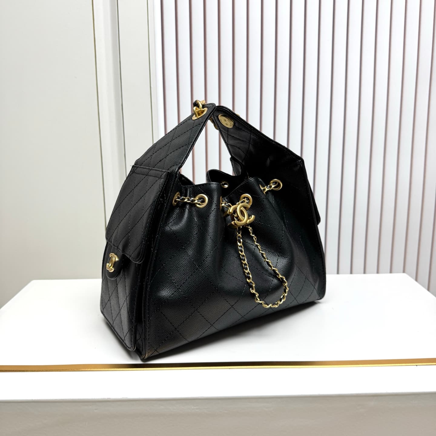 Chanel Black Small Shoulder Bag 6318