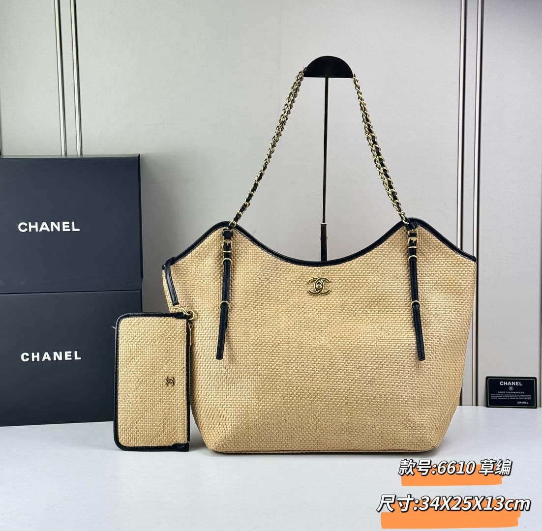 Chanel Black Tote Bag 6610