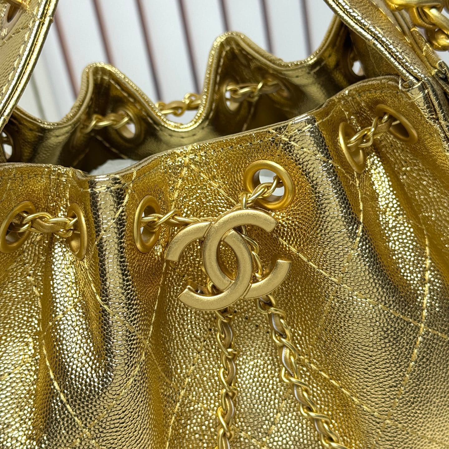 Chanel Gold Mini Bag 6218