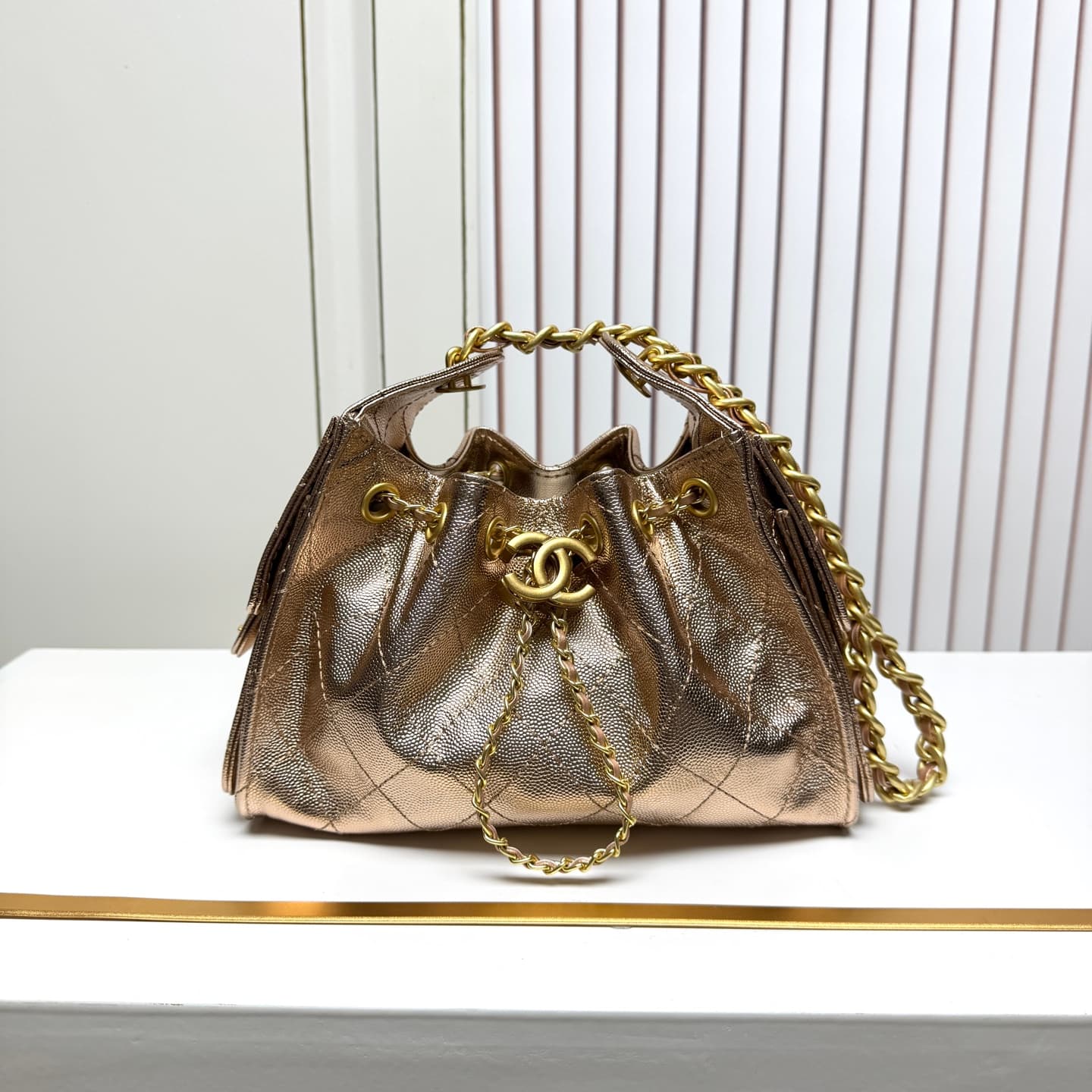 Chanel Gold Mini Bag 6218