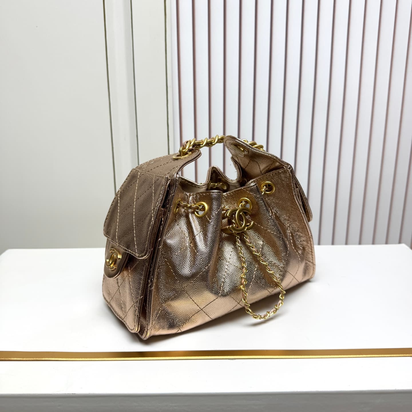 Chanel Gold Mini Bag 6218