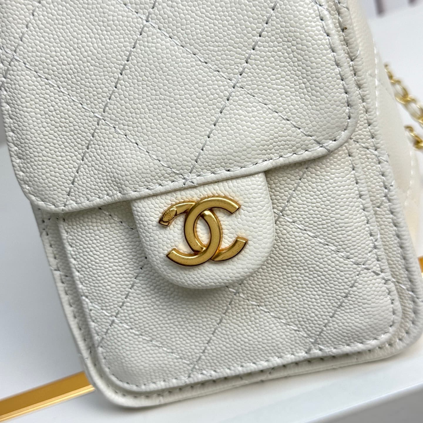 Chanel Gold Mini Bag 6218