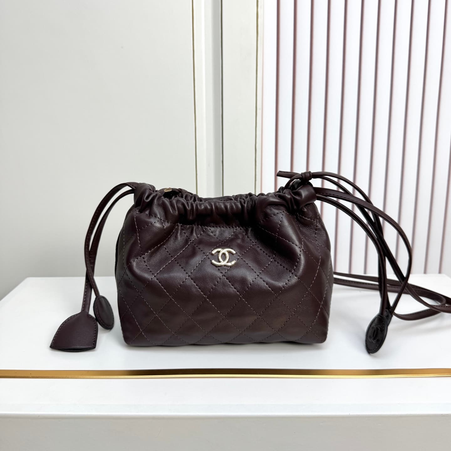 Chanel Gold Crossbody Bag 6332