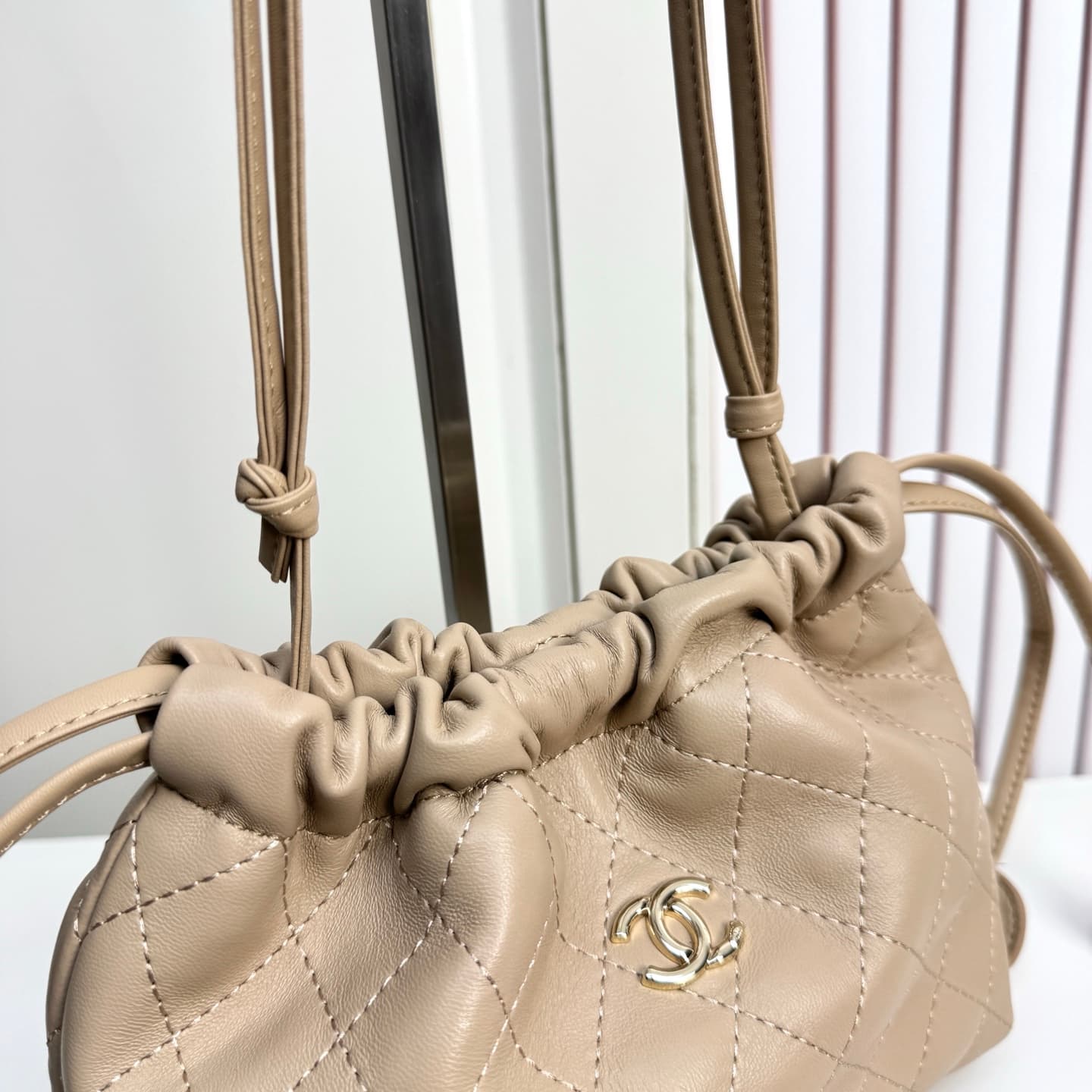 Chanel Gold Crossbody Bag 6332