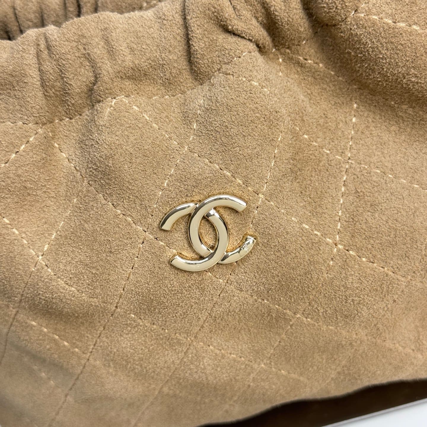 Chanel Gold Crossbody Bag 6332