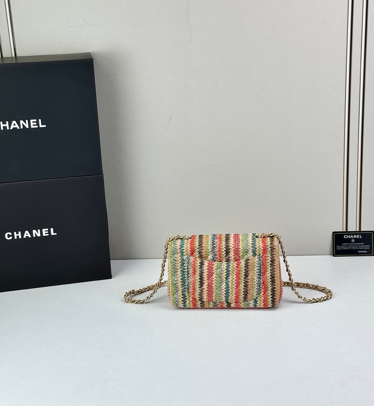 Chanel Gold Mini Crossbody Bag 1112