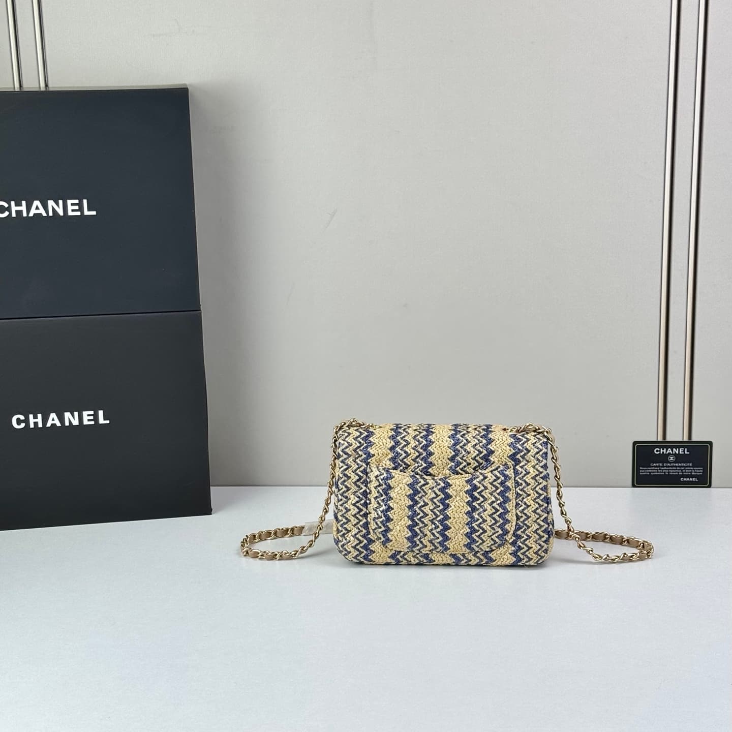 Chanel Gold Mini Crossbody Bag 1112