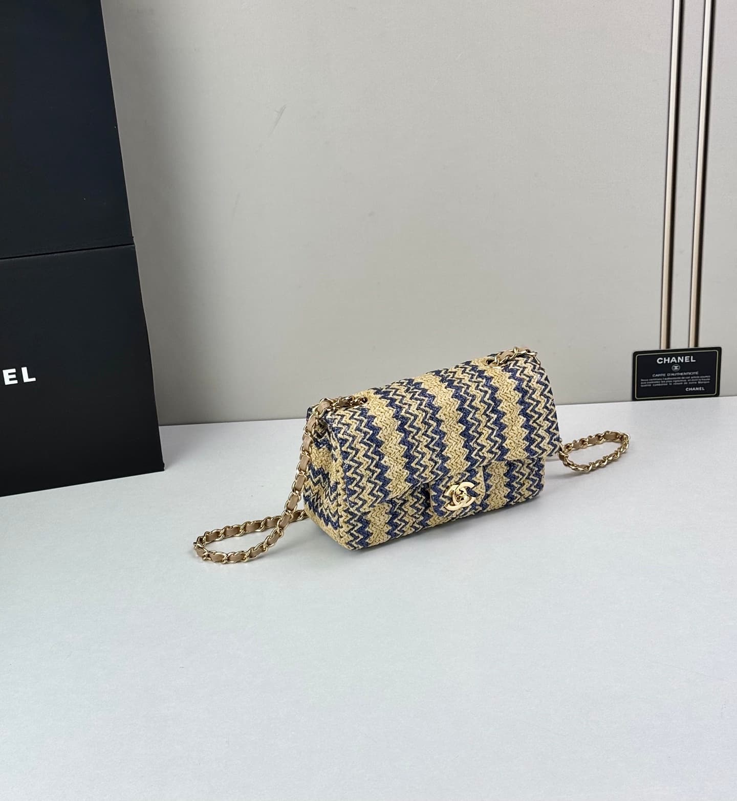 Chanel Gold Mini Crossbody Bag 1112
