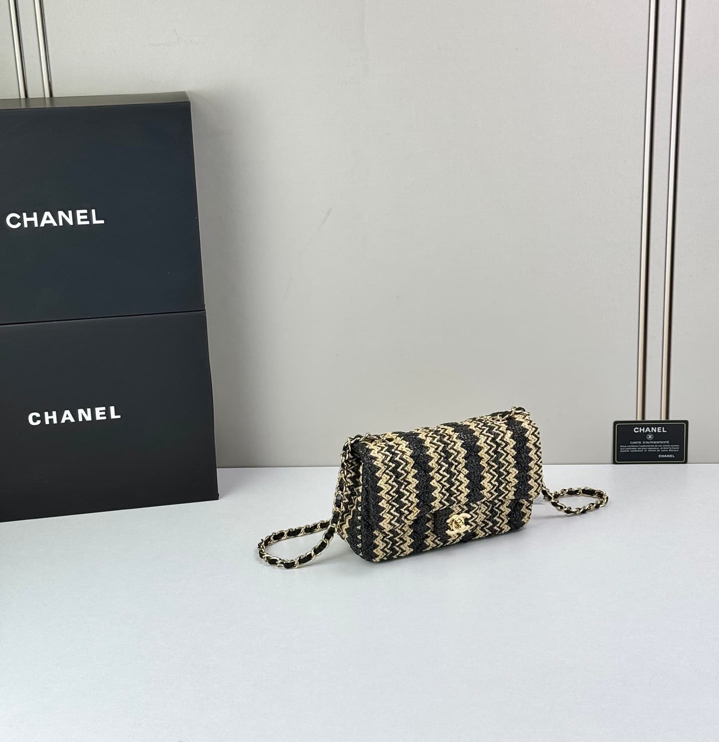Chanel Gold Mini Crossbody Bag 1112