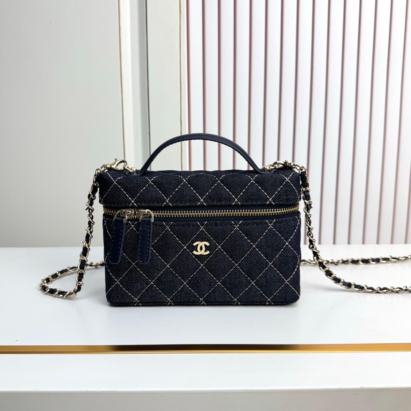 Chanel Denim Crossbody Bag 6315