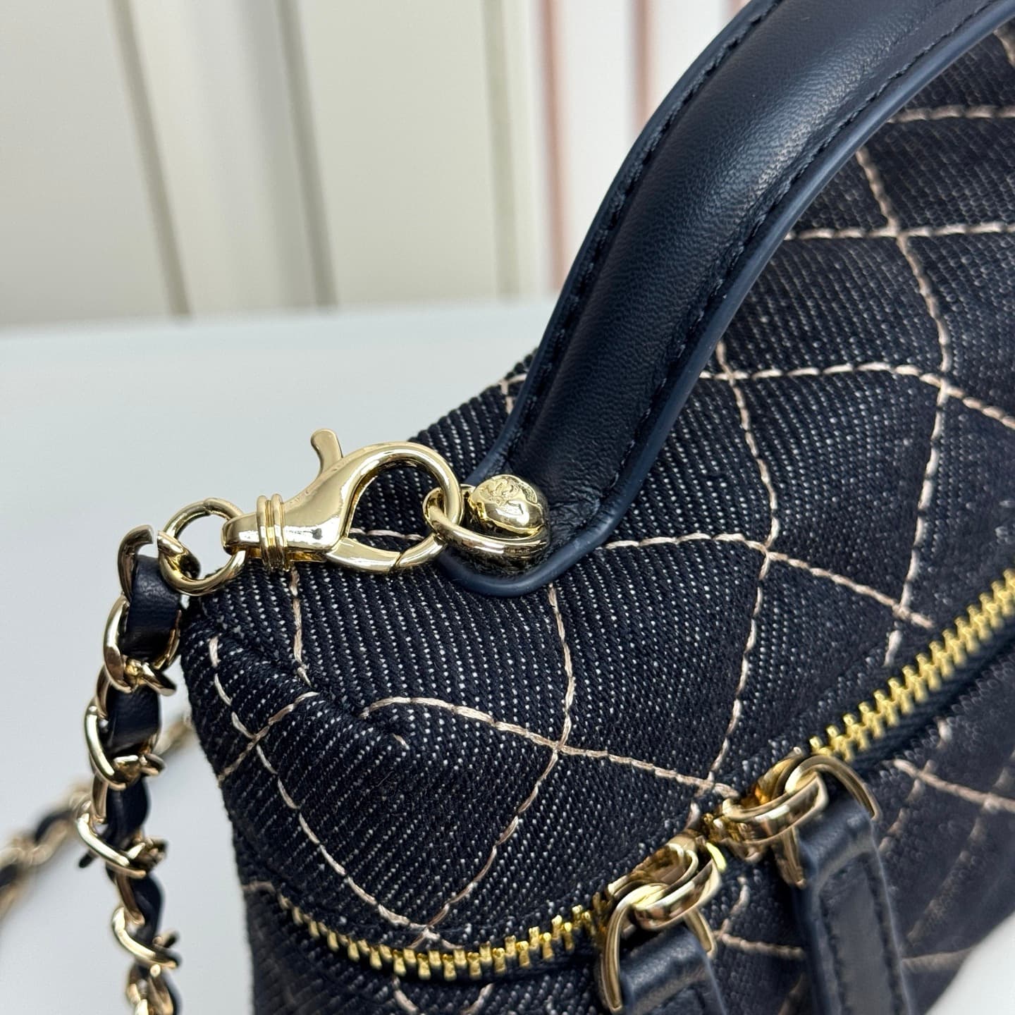 Chanel Denim Crossbody Bag 6315