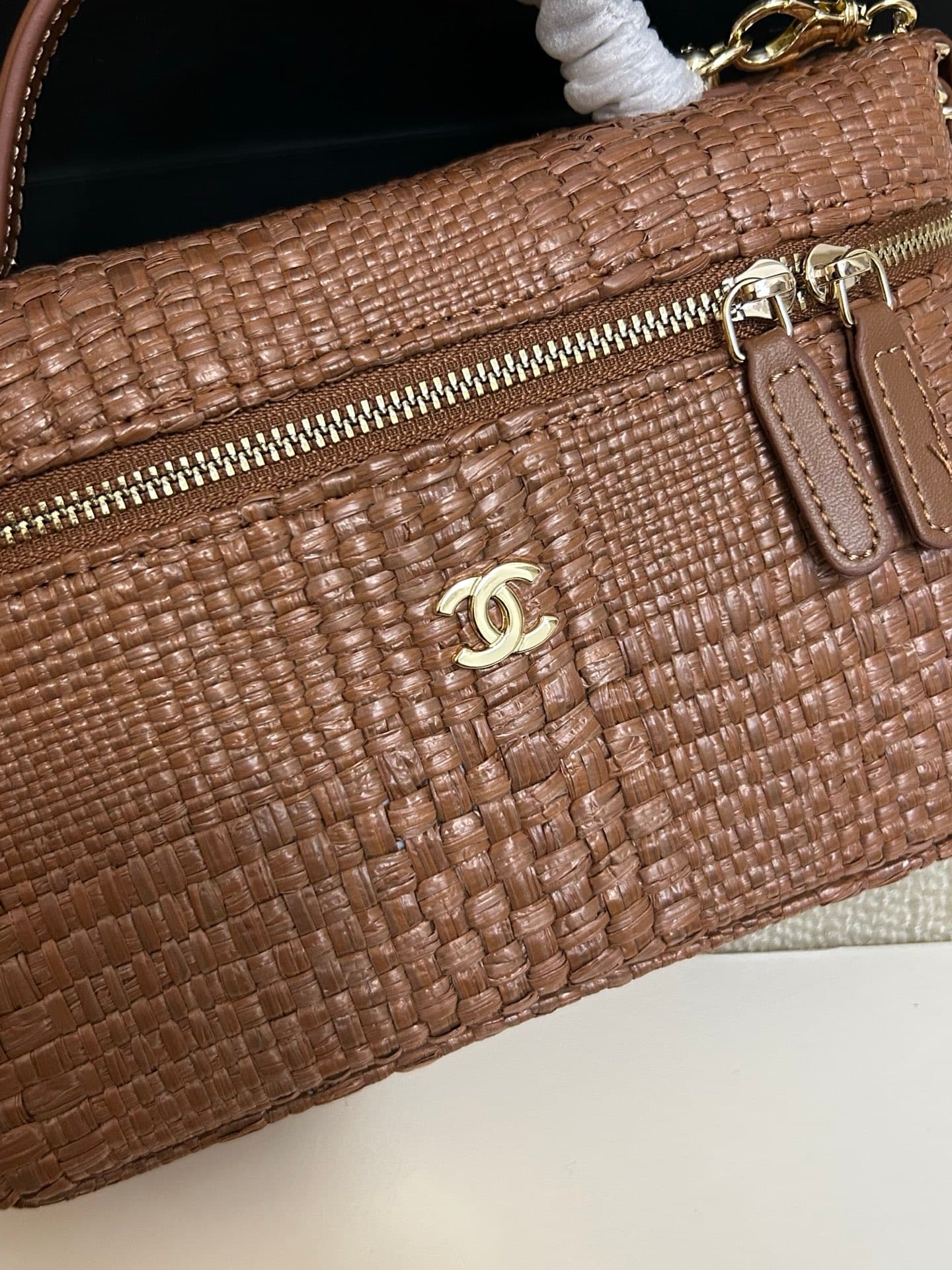 Chanel Brown Crossbody Bag 4416