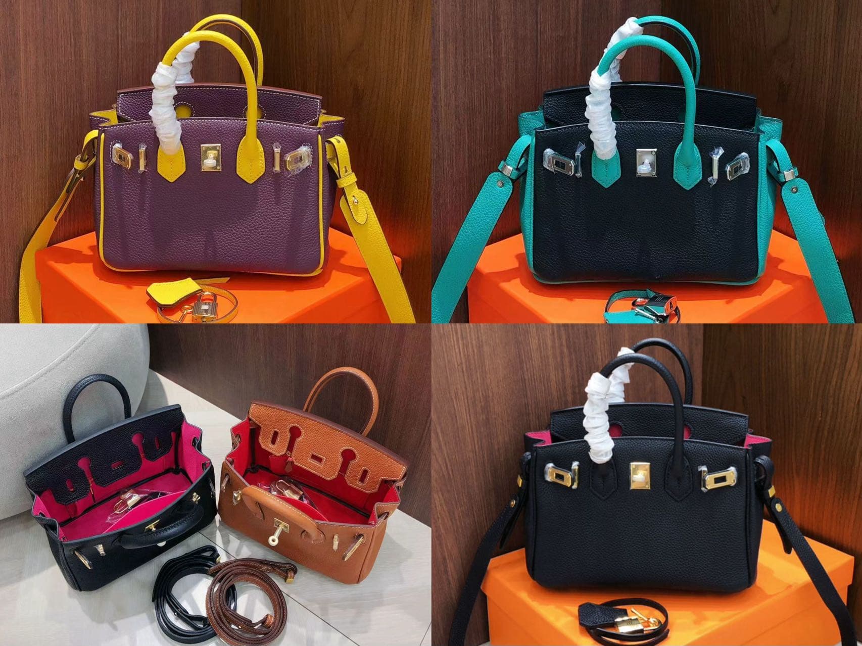 Hermes Gold Shoulder Bag