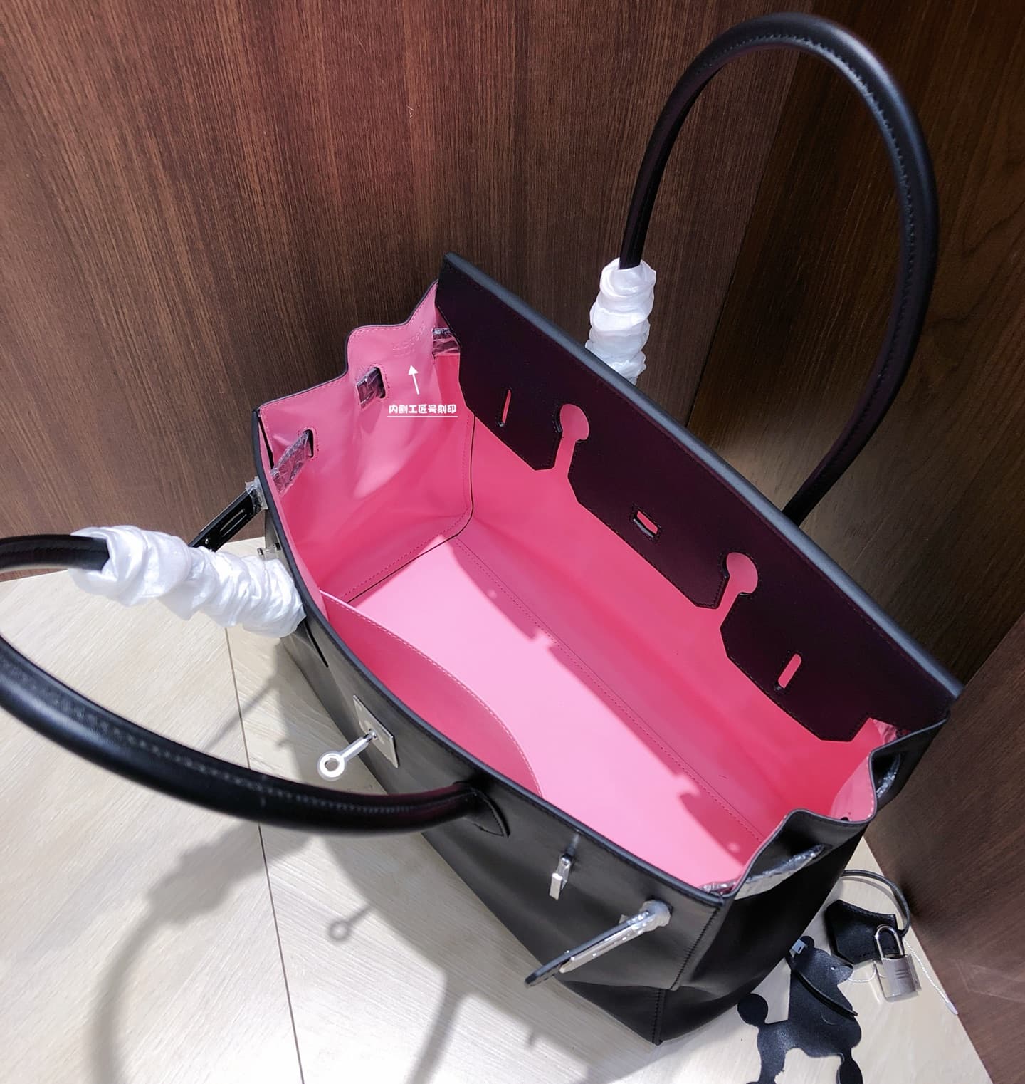 Hermes Black Tote Bag