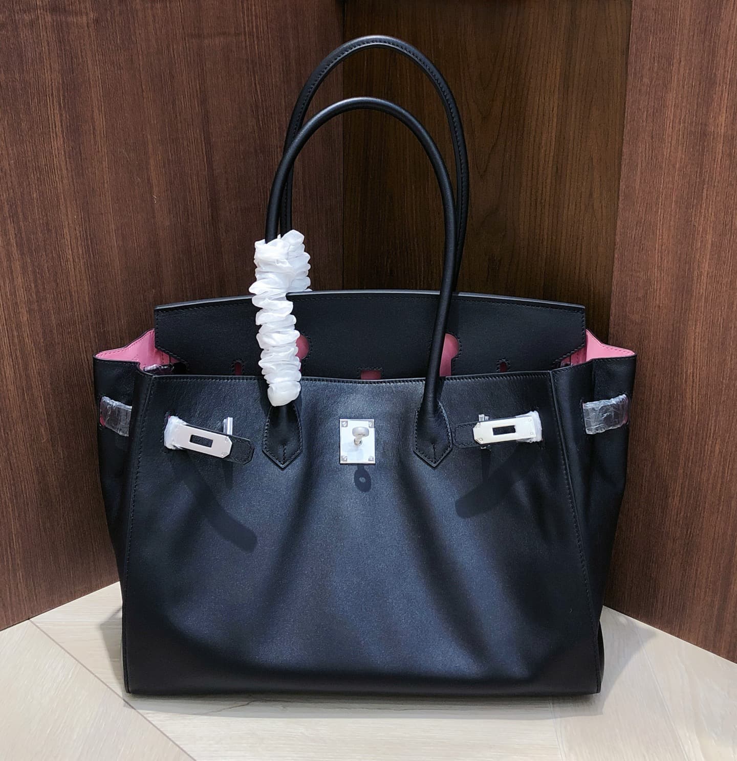Hermes Black Tote Bag