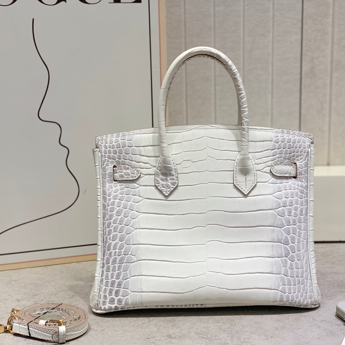 Hermes Gold Bag