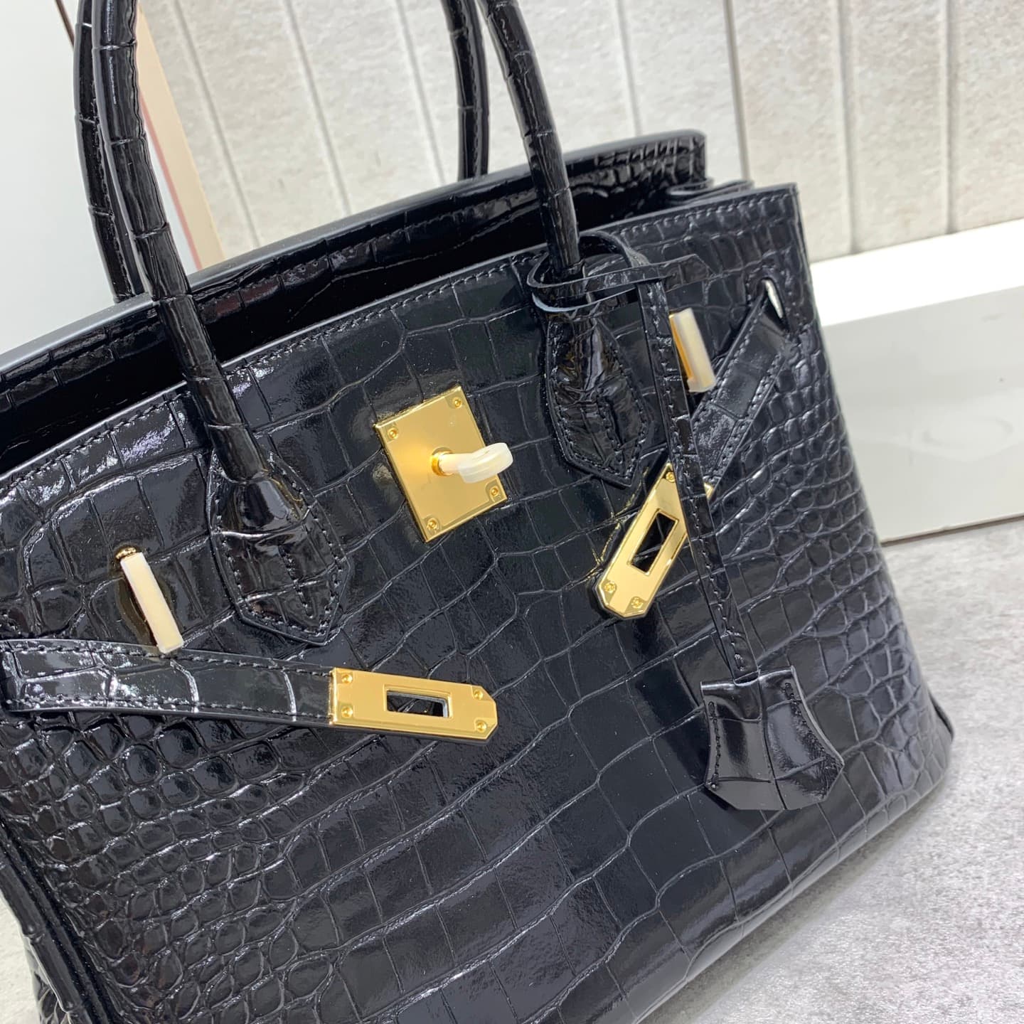 Hermes Gold Bag